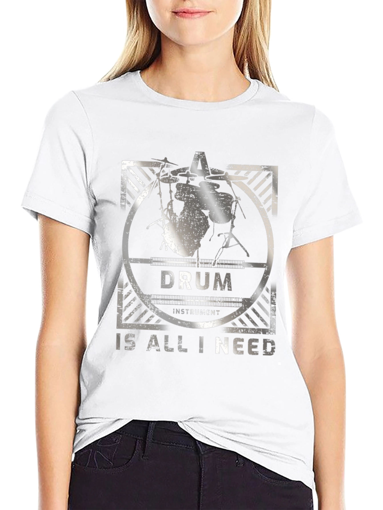 Drum Instrument Graphic Tee - Musicians Essential