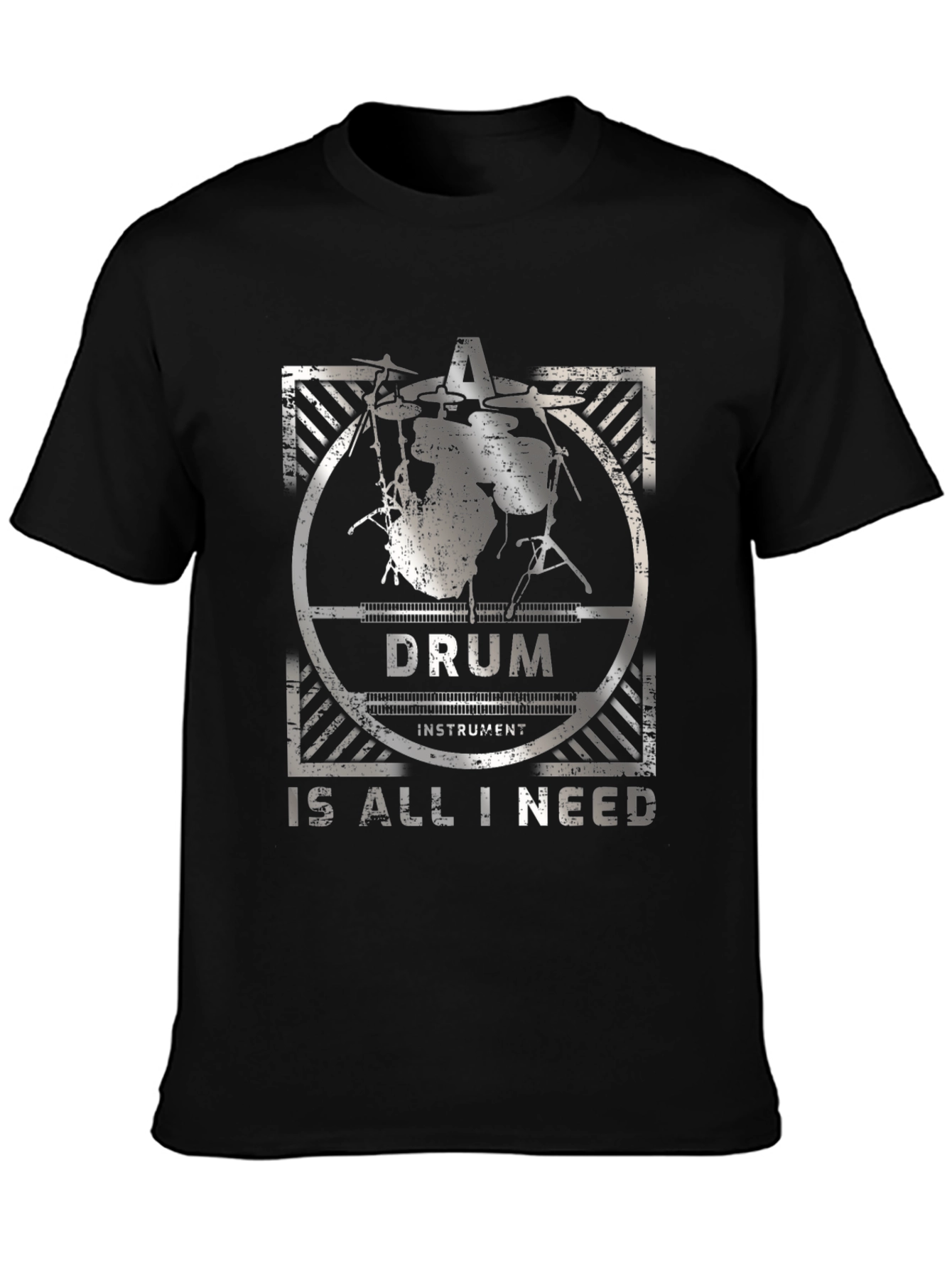 Drum Instrument Graphic Tee - Musicians Essential