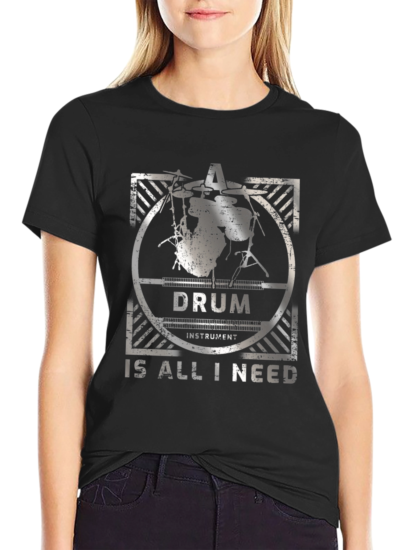 Drum Instrument Graphic Tee - Musicians Essential