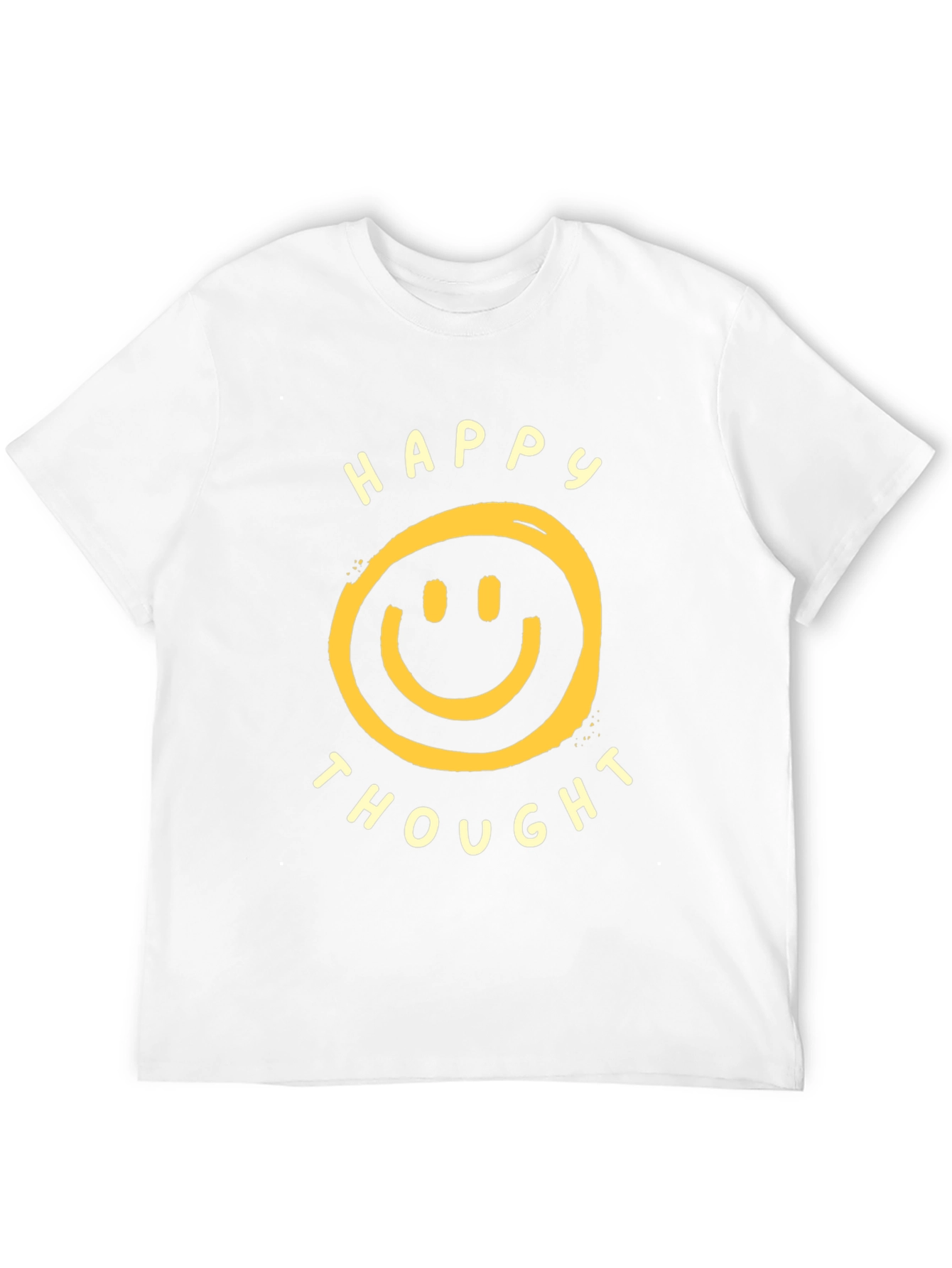 Happy Thought Graphic Tee - Black