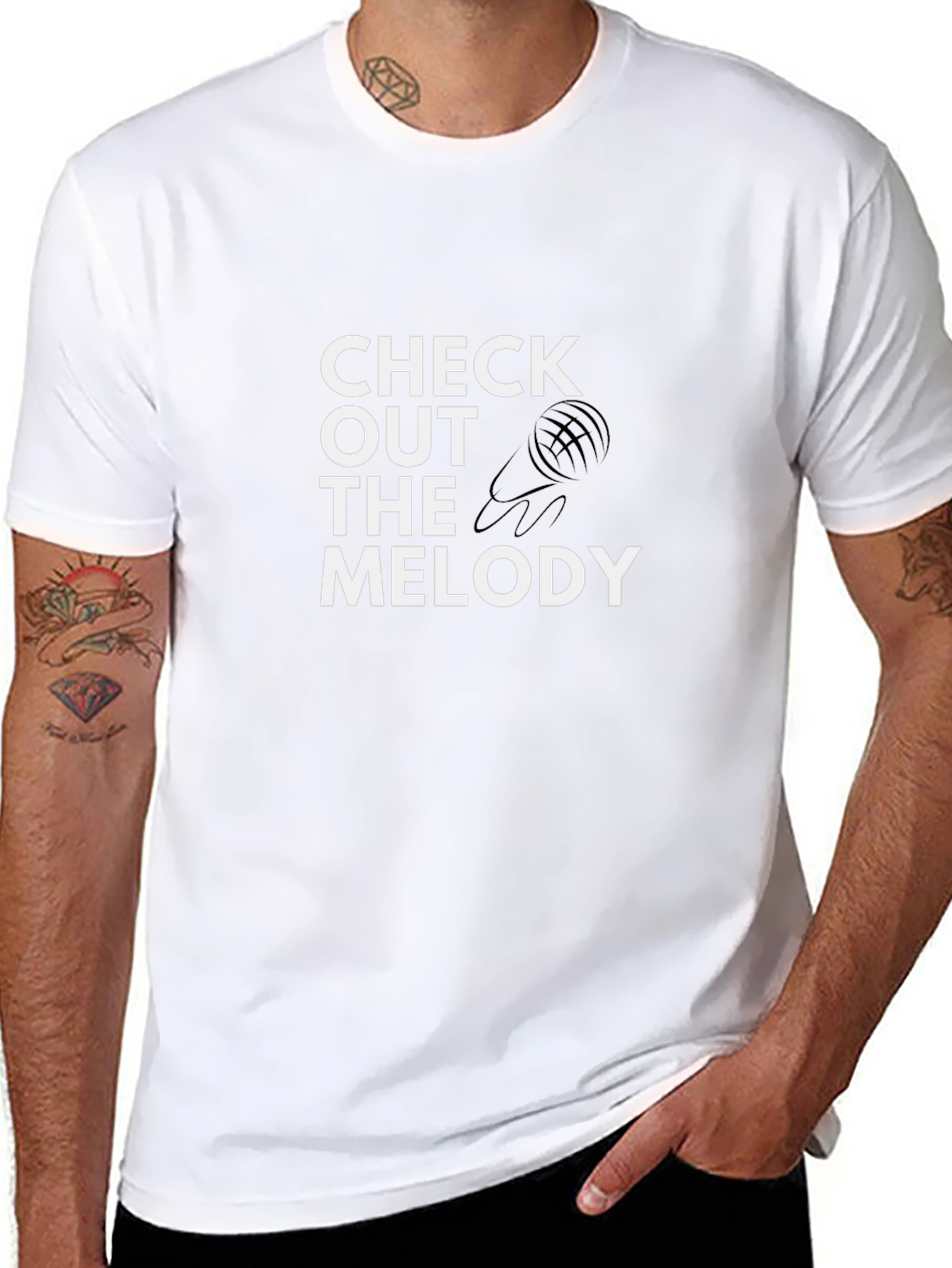 Check Out The Melody Graphic Tee
