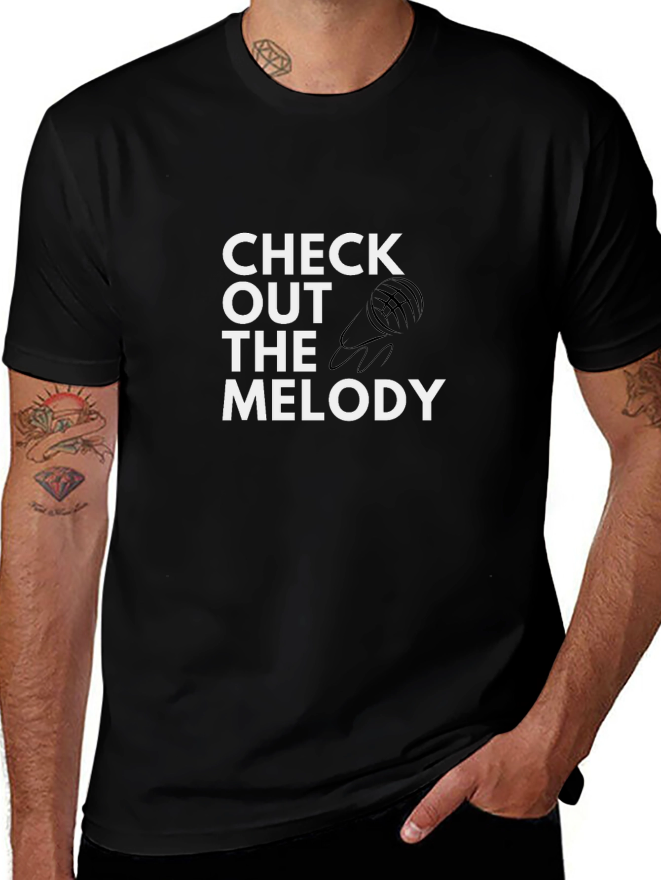 Check Out The Melody Graphic Tee
