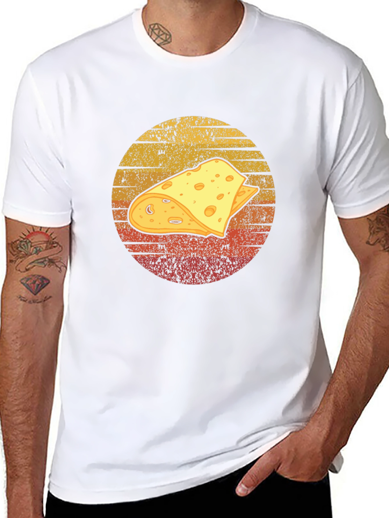 Taco Tuesday Mens Graphic T-Shirt - Black