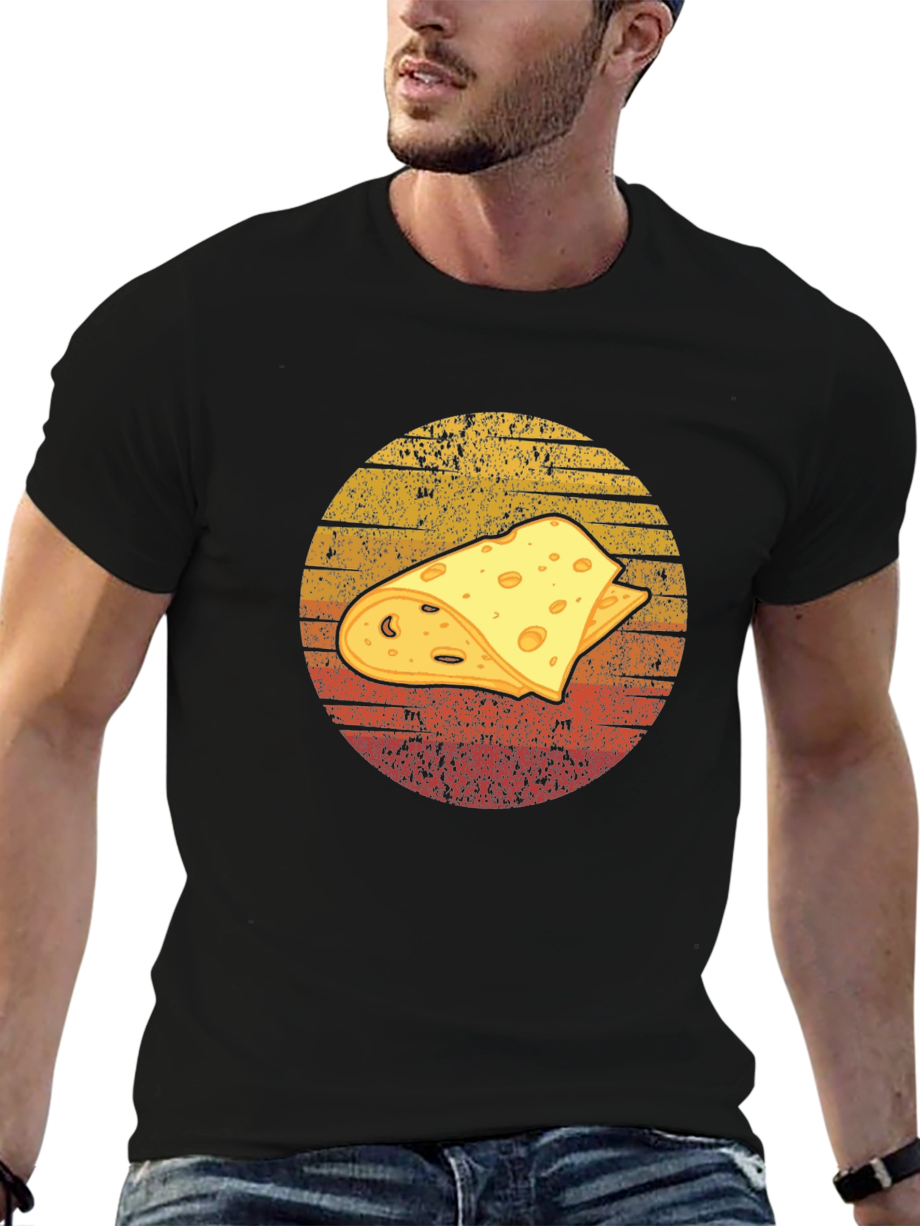 Taco Tuesday Mens Graphic T-Shirt - Black