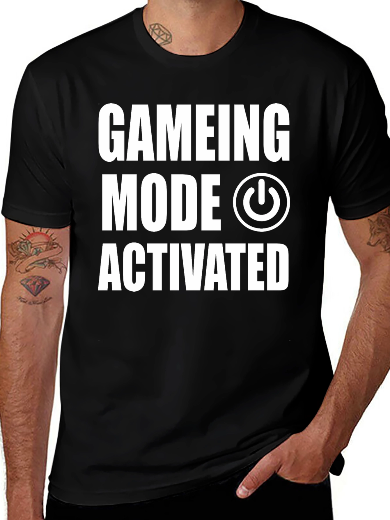 Gaming Mode Activated T-Shirt - Gamer Apparel