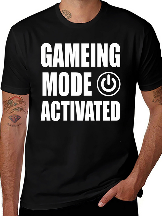 Gaming Mode Activated T-Shirt - Gamer Apparel