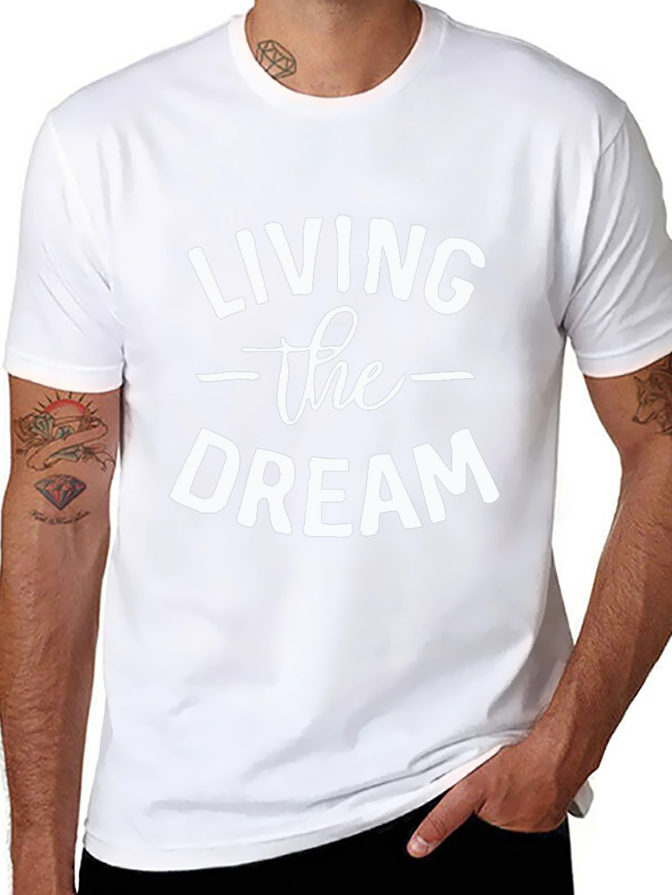 Living The Dream Graphic T-Shirt