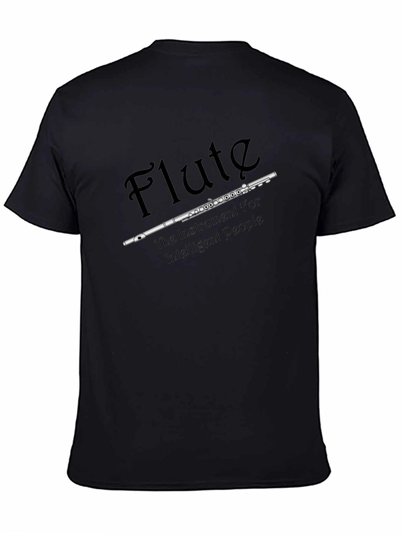 Flute Instrument T-Shirt - Intelligent People Tee