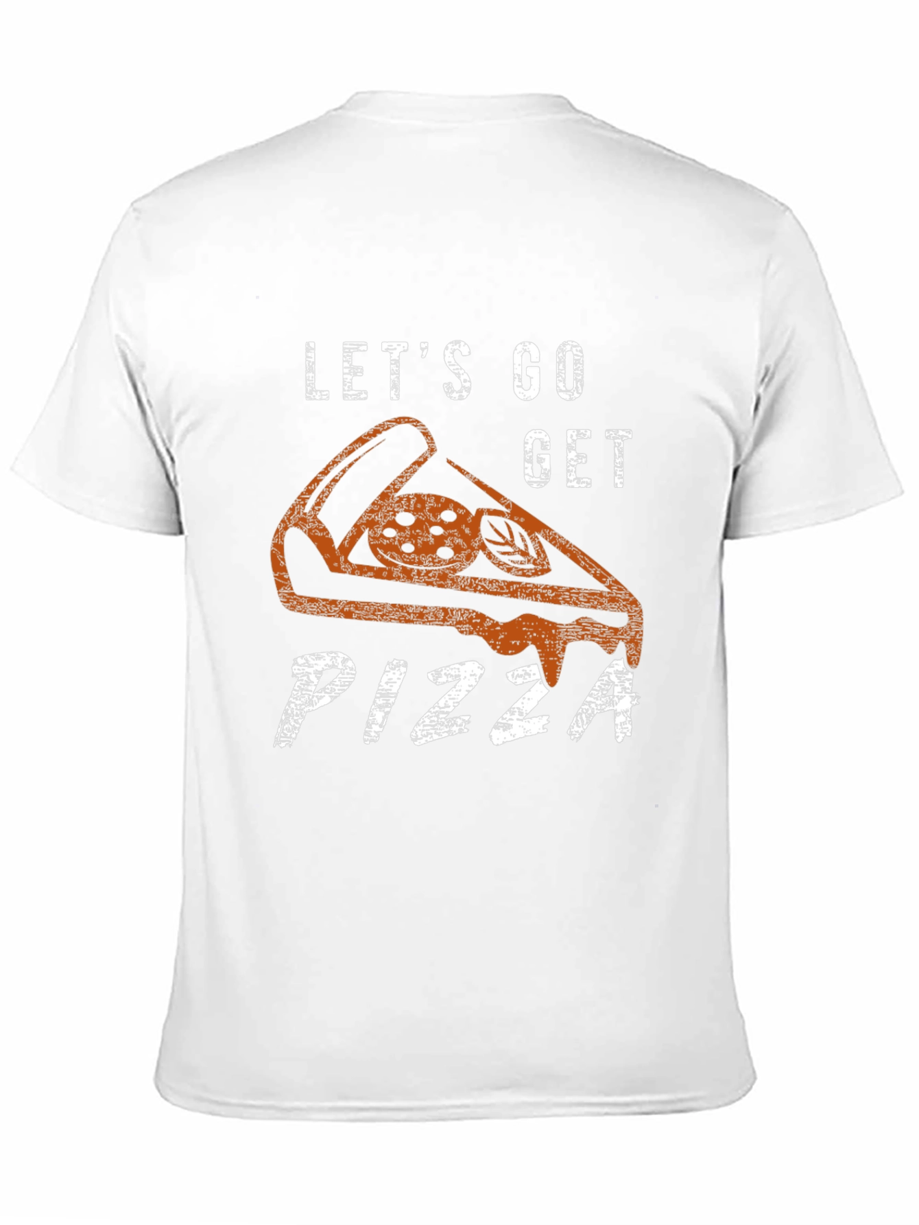 Lets Go Get Pizza Graphic Tee