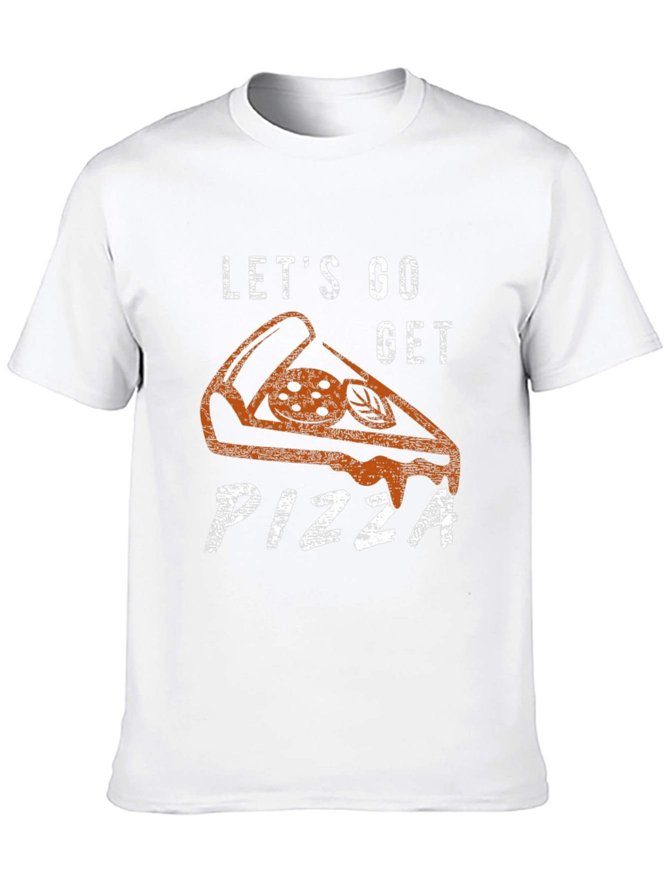 Lets Go Get Pizza Graphic Tee