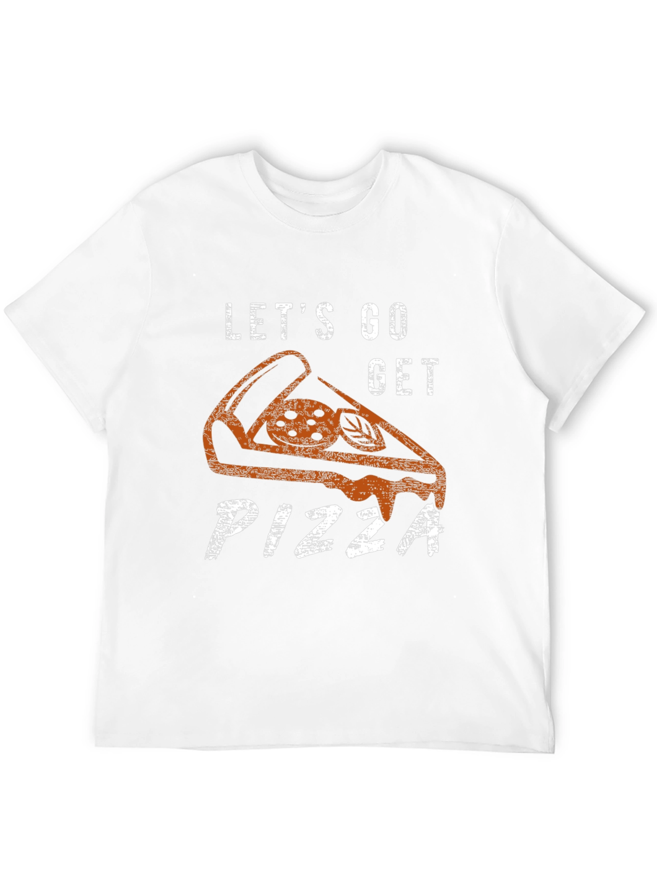 Lets Go Get Pizza Graphic Tee