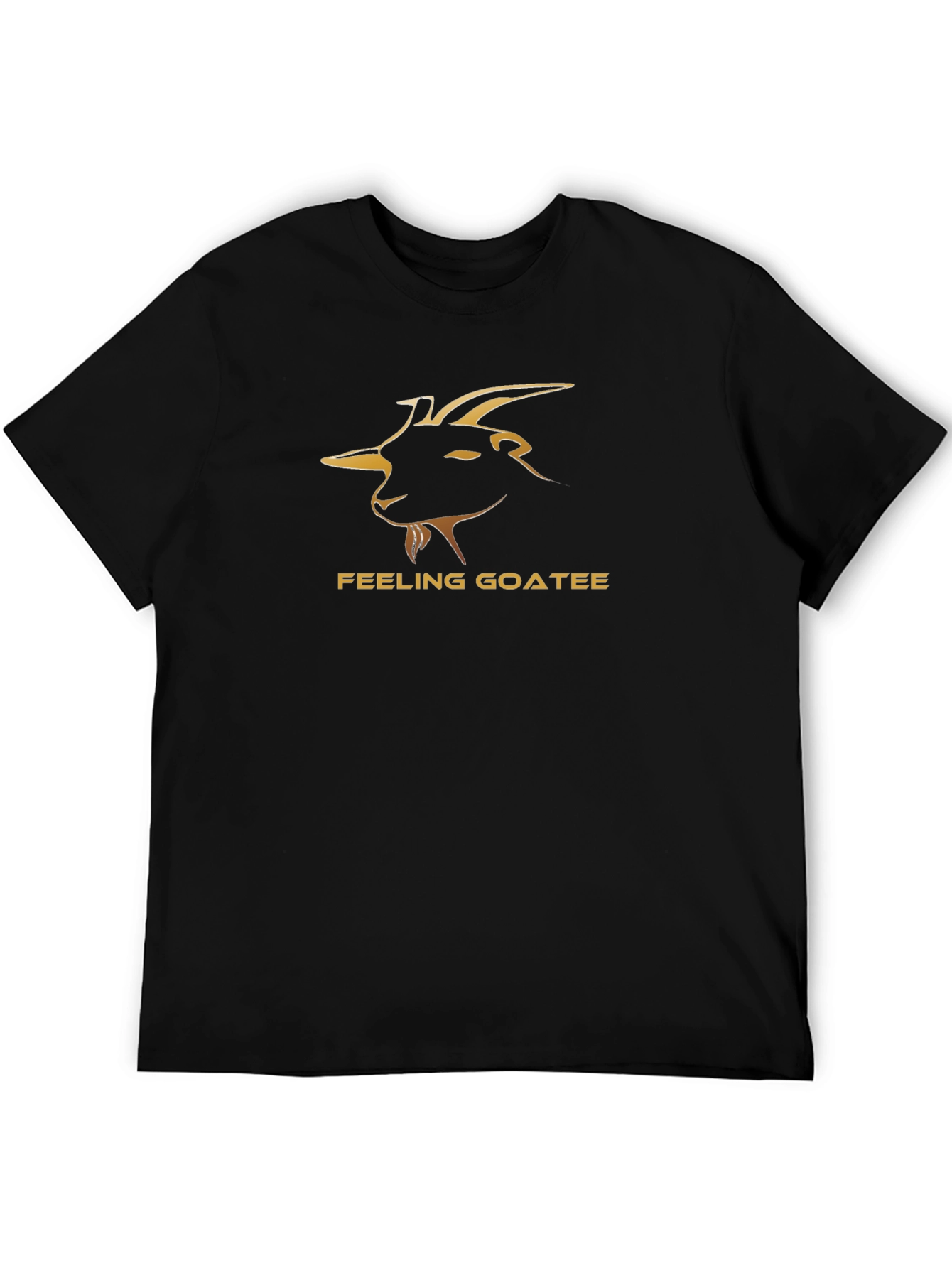 Feeling Goatee Black T-Shirt