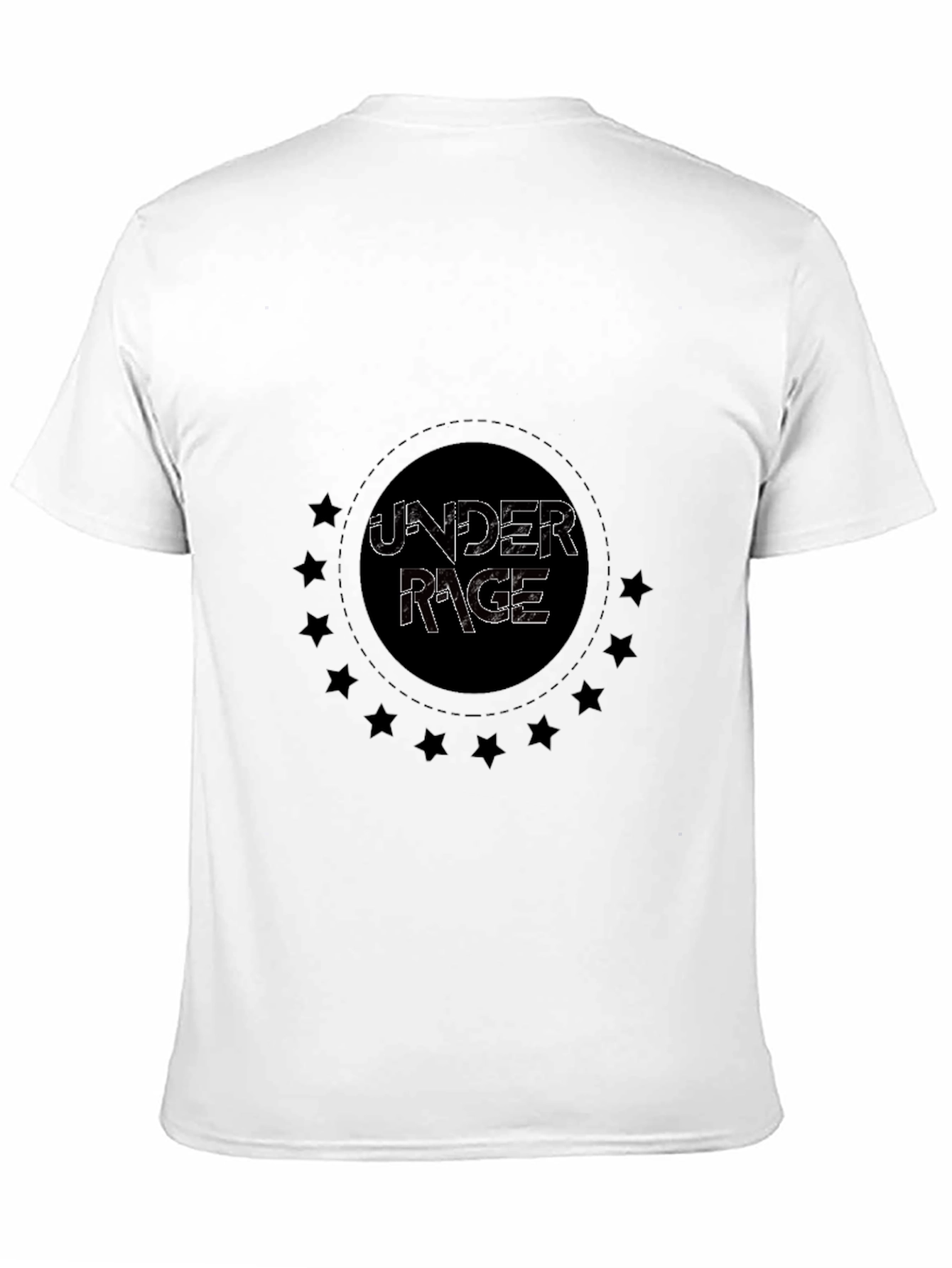 Under Rage Graphic Black T-Shirt