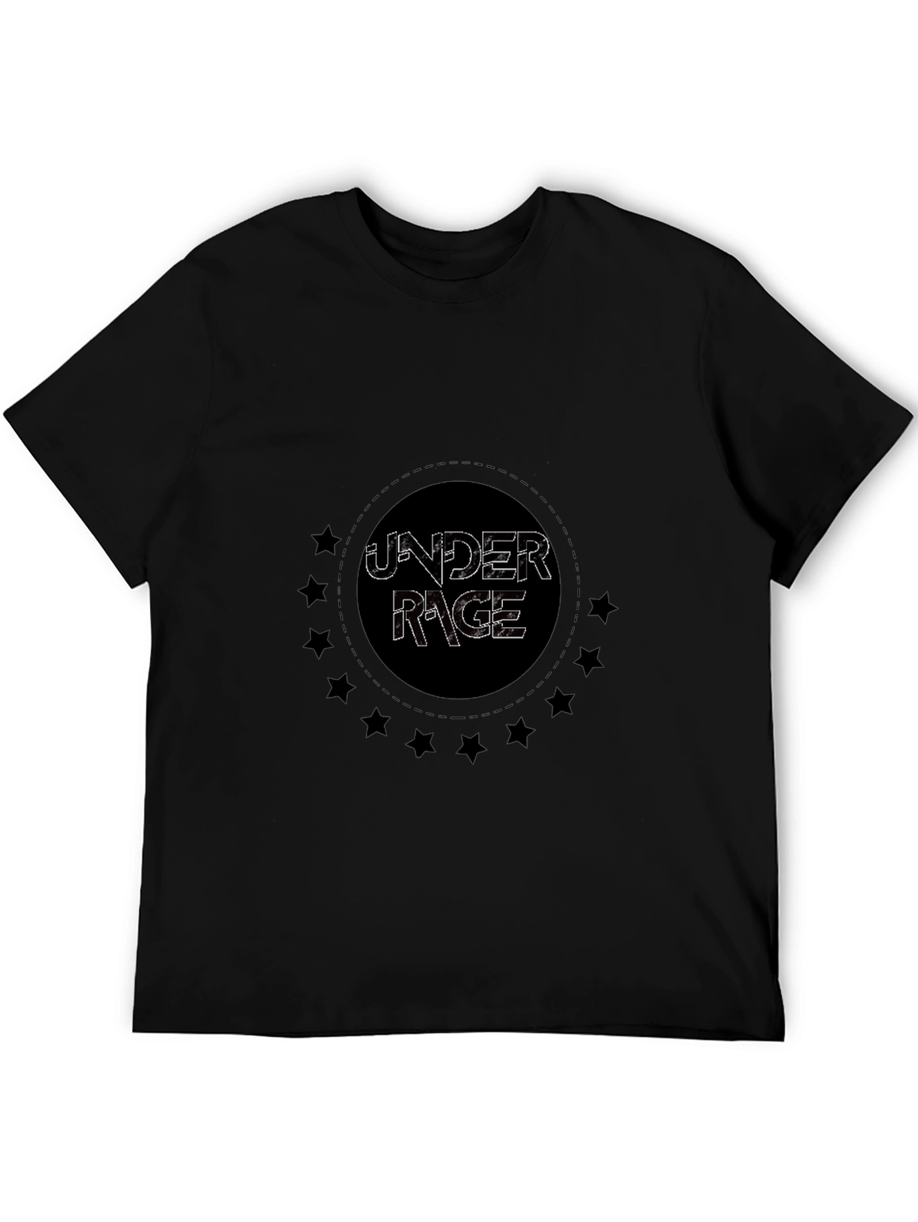 Under Rage Graphic Black T-Shirt