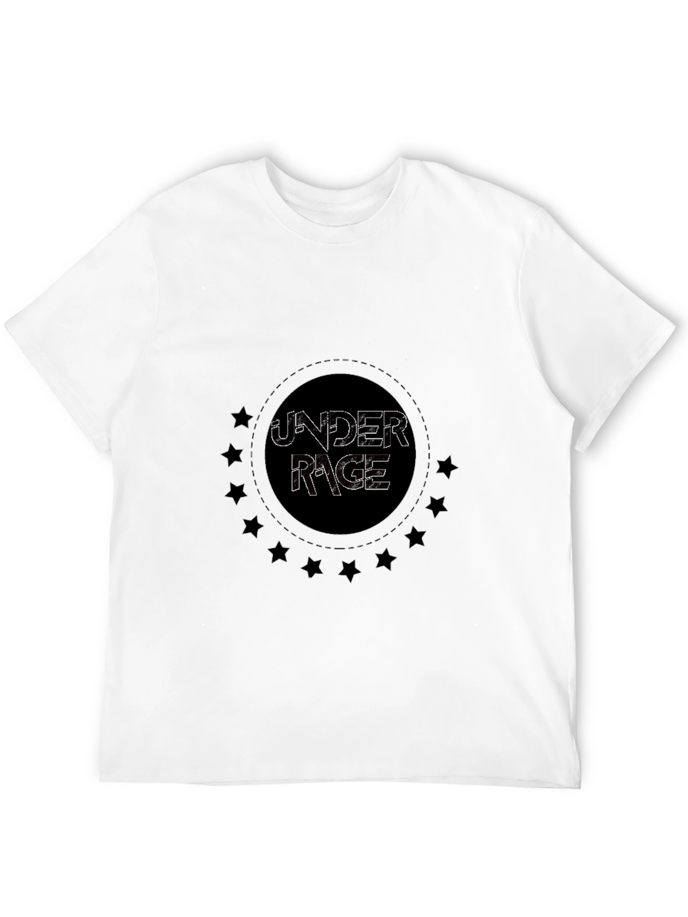 Under Rage Graphic Black T-Shirt