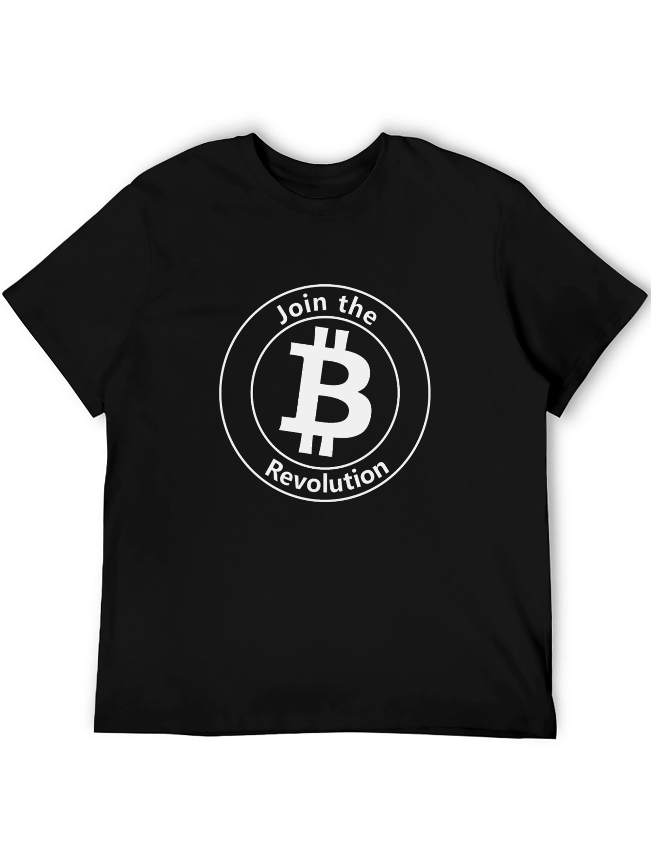Bitcoin Revolution Graphic Tee - Crypto T-Shirt