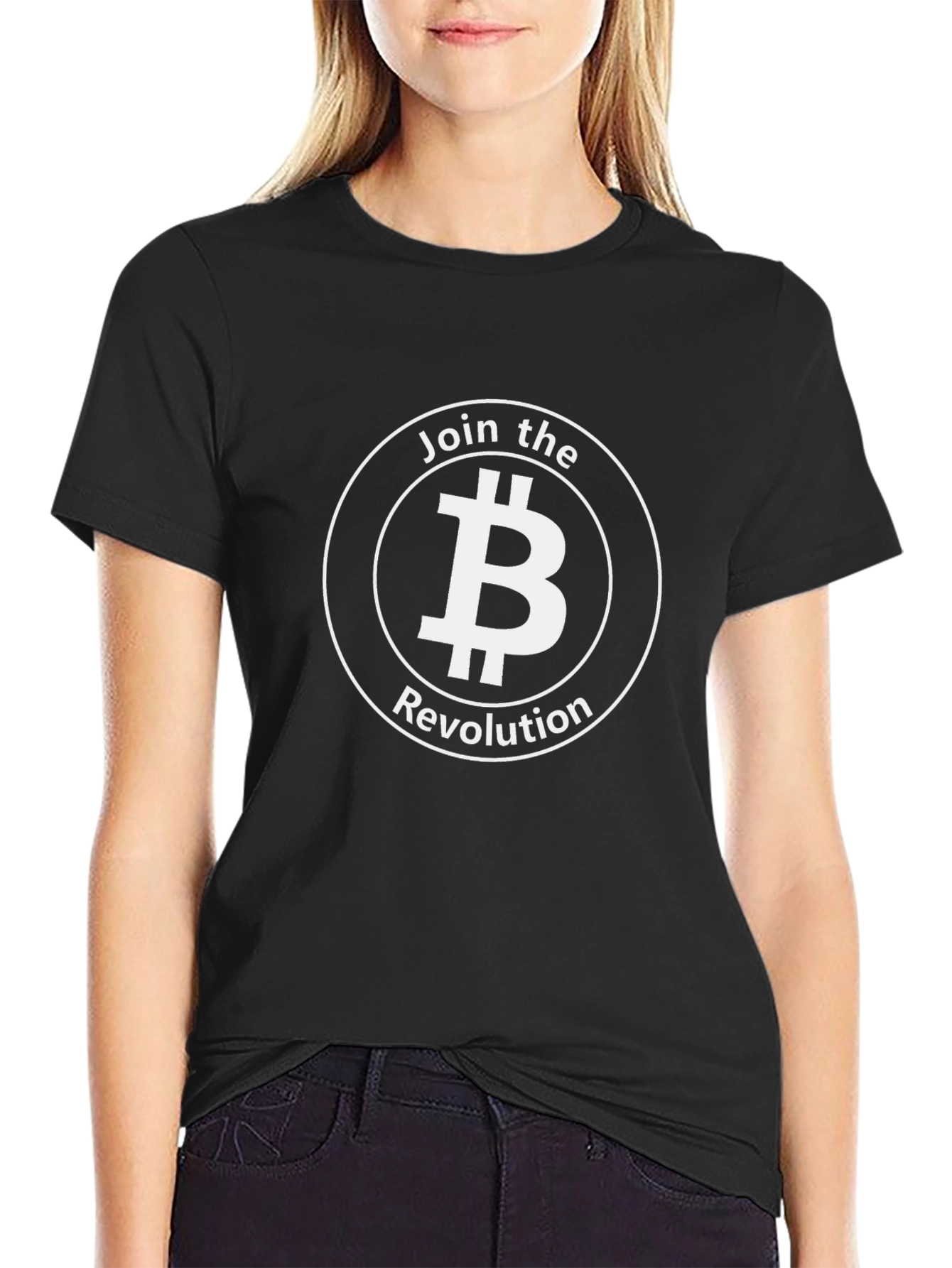 Bitcoin Revolution Graphic Tee - Crypto T-Shirt