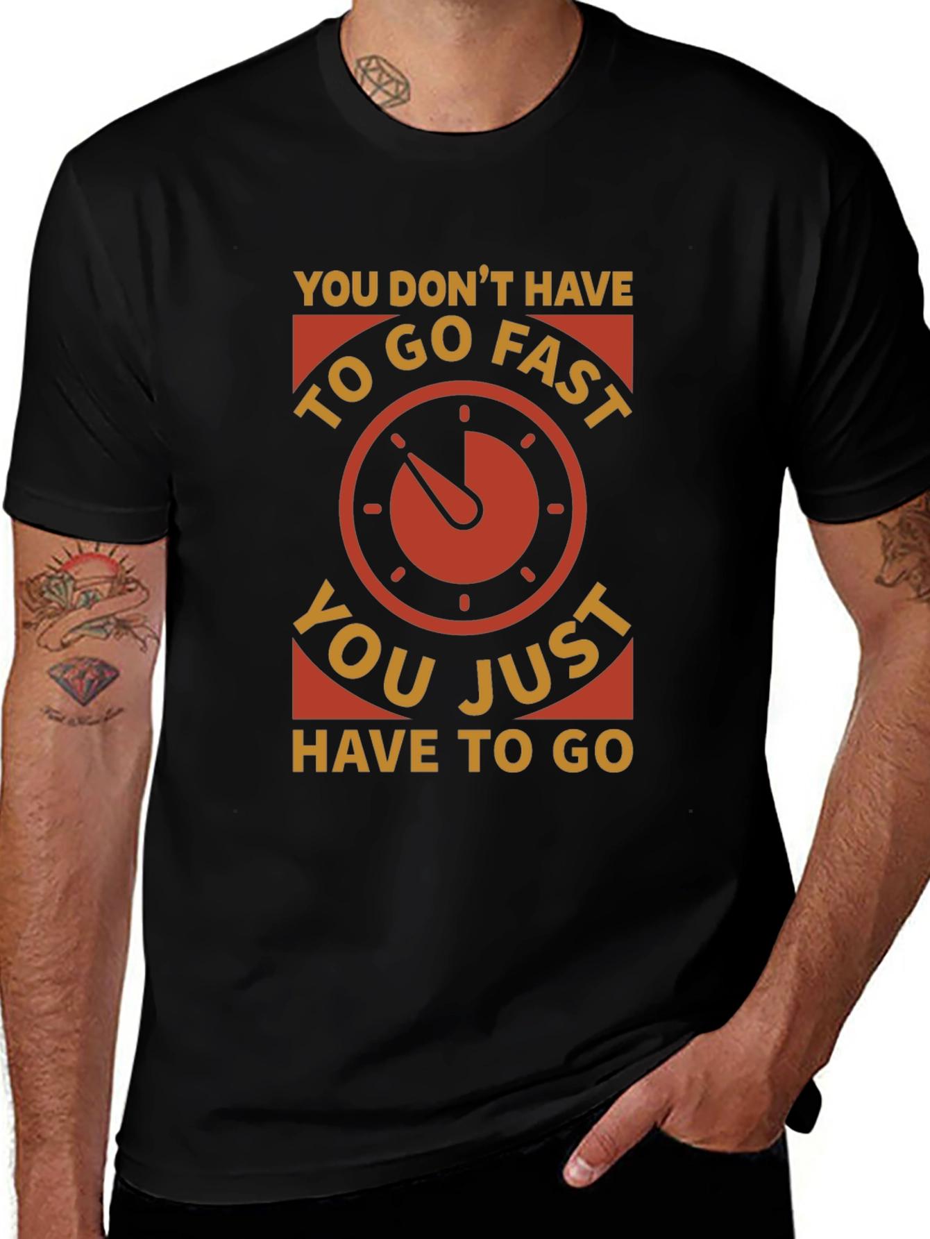 Motivational Timepiece Graphic Tee