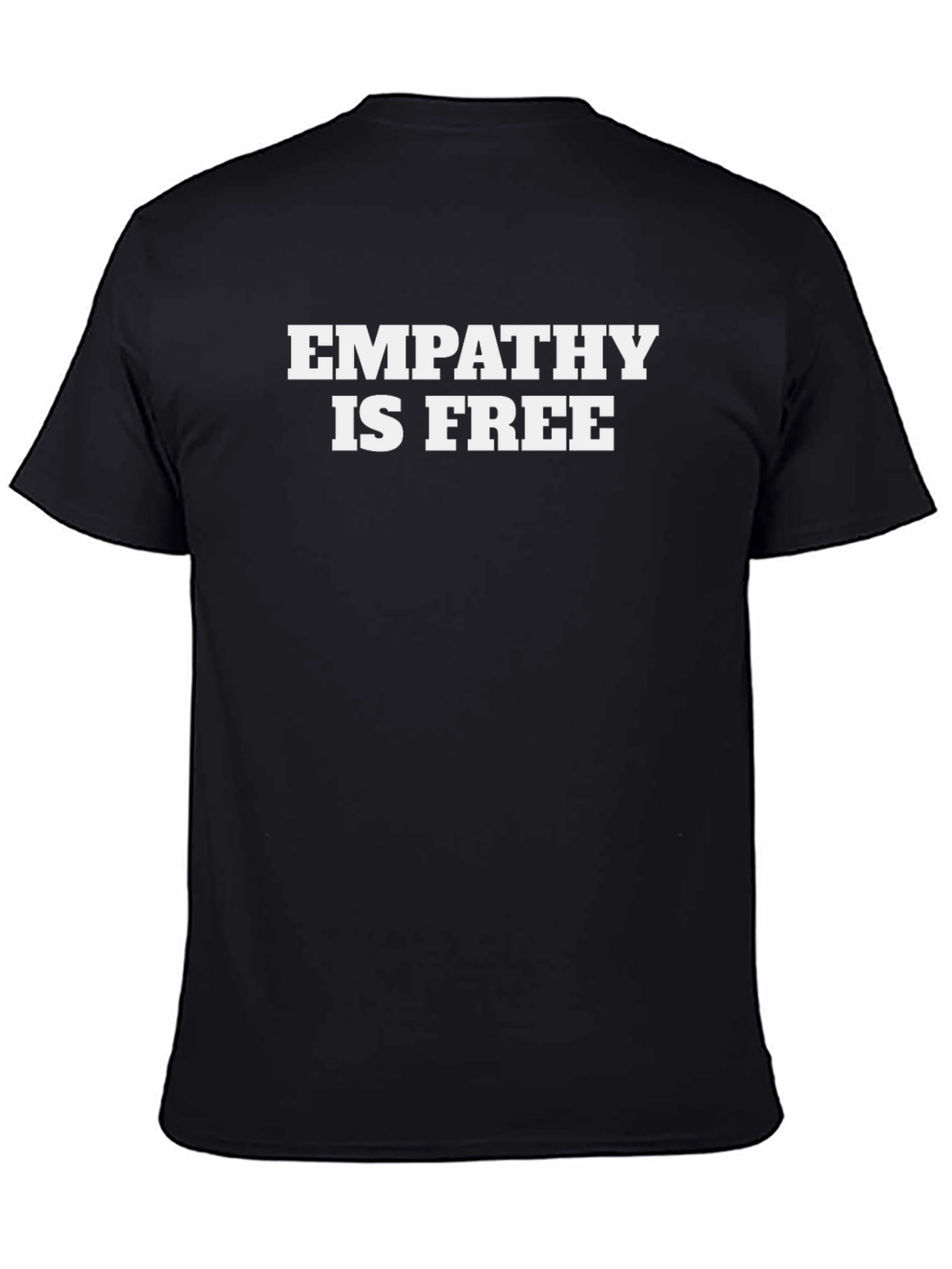 Empathy Is Free Black T-Shirt