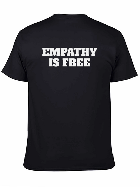 Empathy Is Free Black T-Shirt