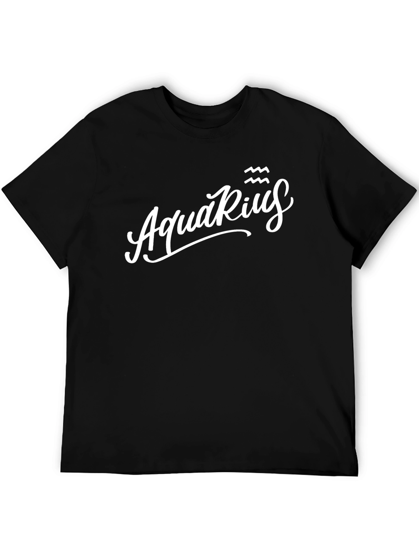 Aquarius Zodiac Sign Graphic T-Shirt