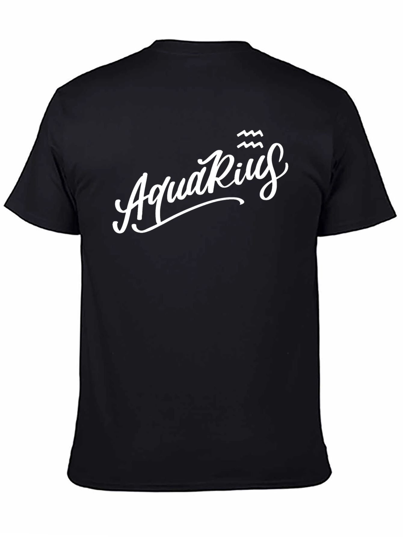 Aquarius Zodiac Sign Graphic T-Shirt