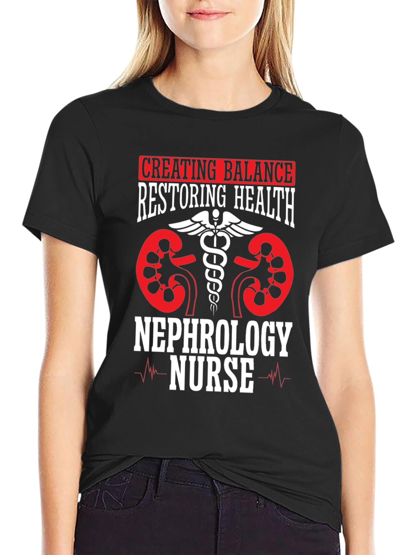 Nephrology Nurse T-Shirt - Kidney Health Tee