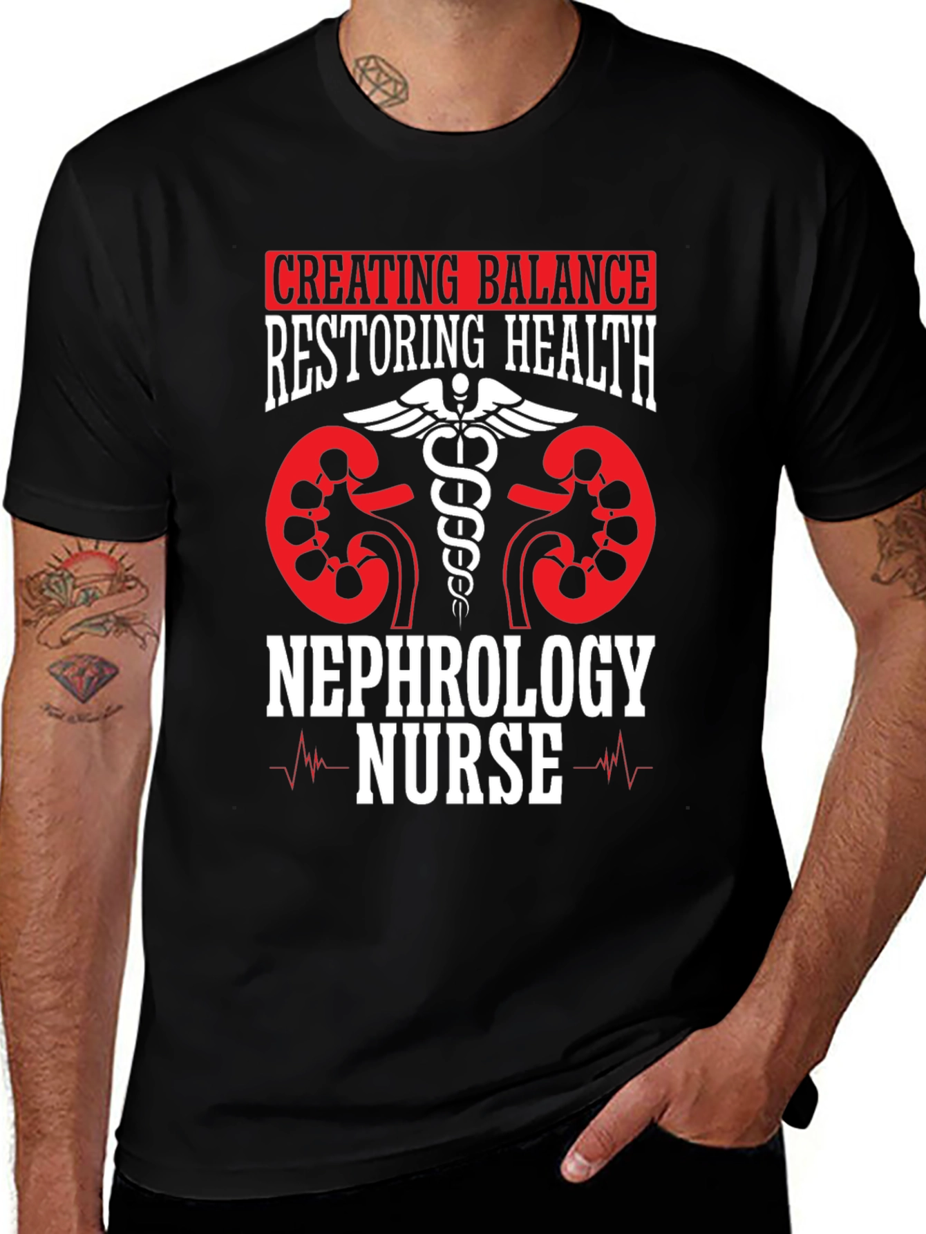 Nephrology Nurse T-Shirt - Kidney Health Tee