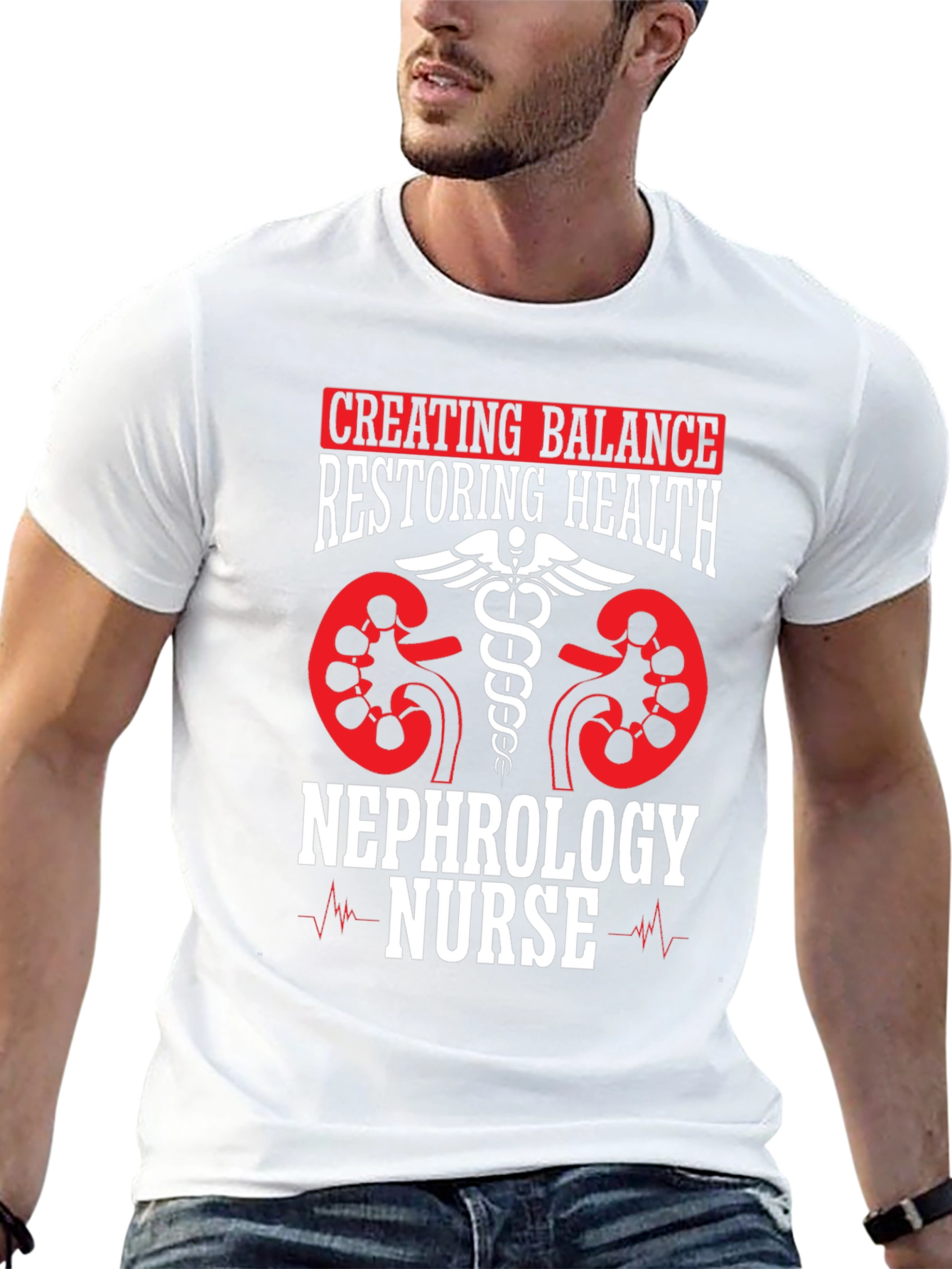 Nephrology Nurse T-Shirt - Kidney Health Tee