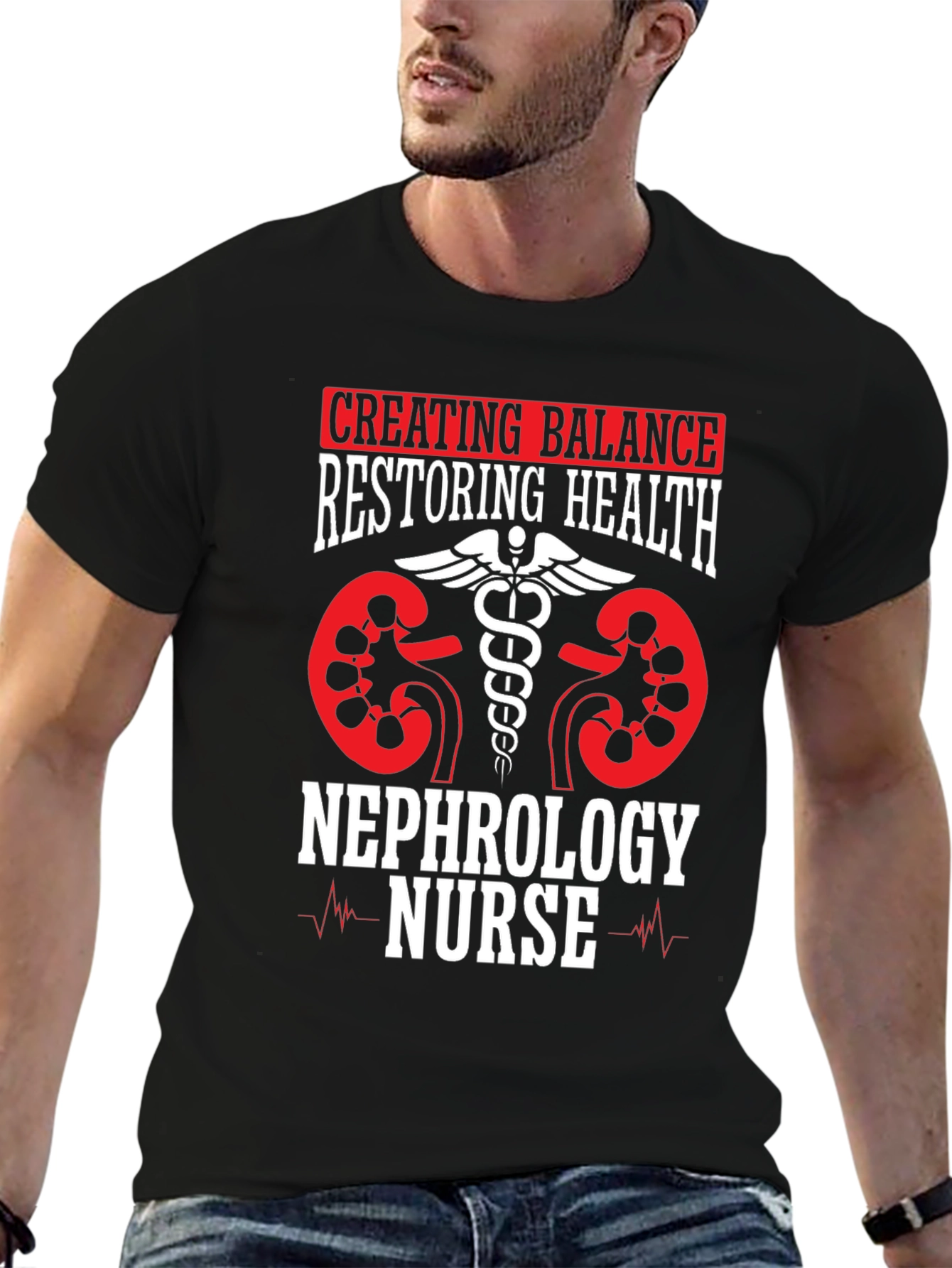 Nephrology Nurse T-Shirt - Kidney Health Tee