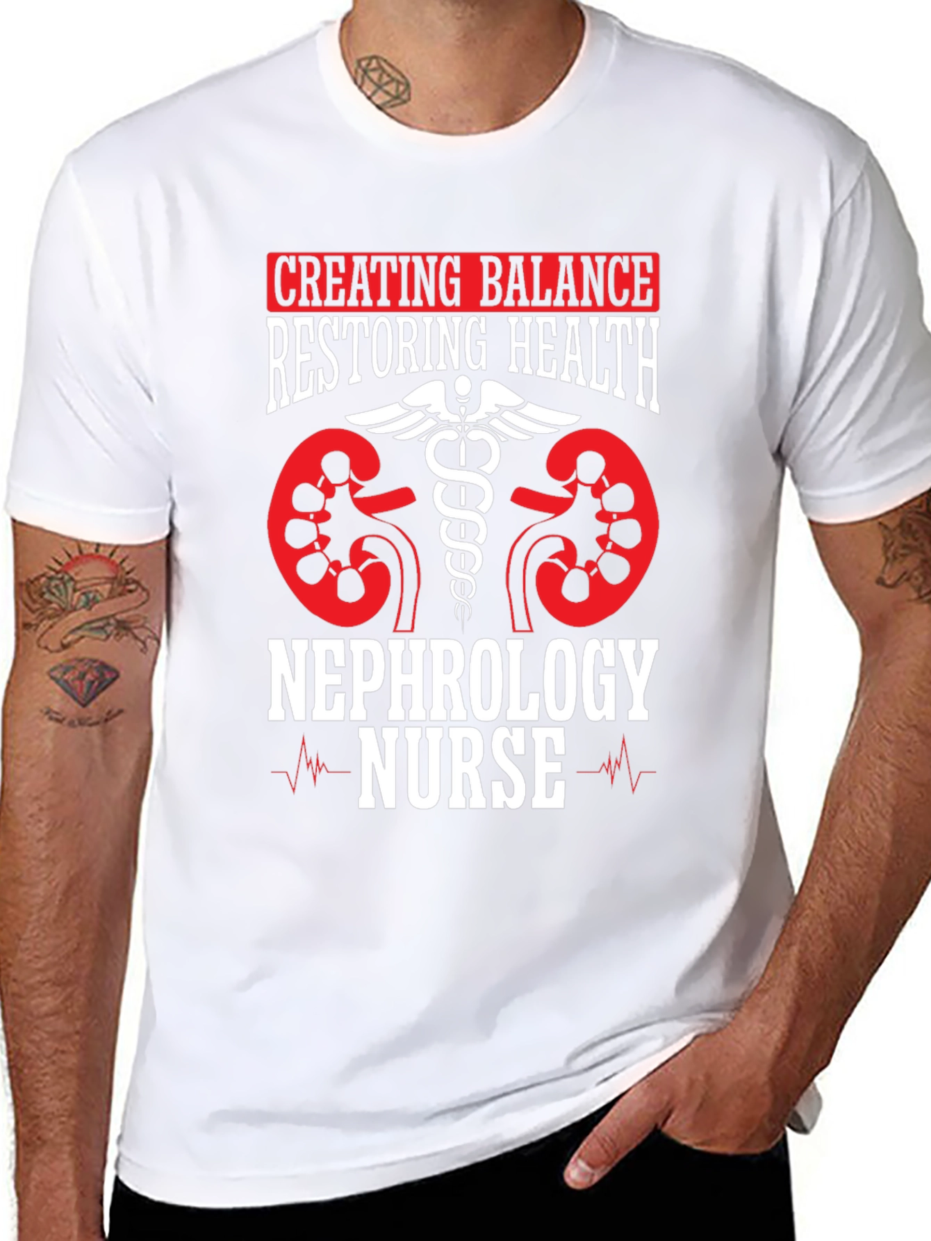 Nephrology Nurse T-Shirt - Kidney Health Tee