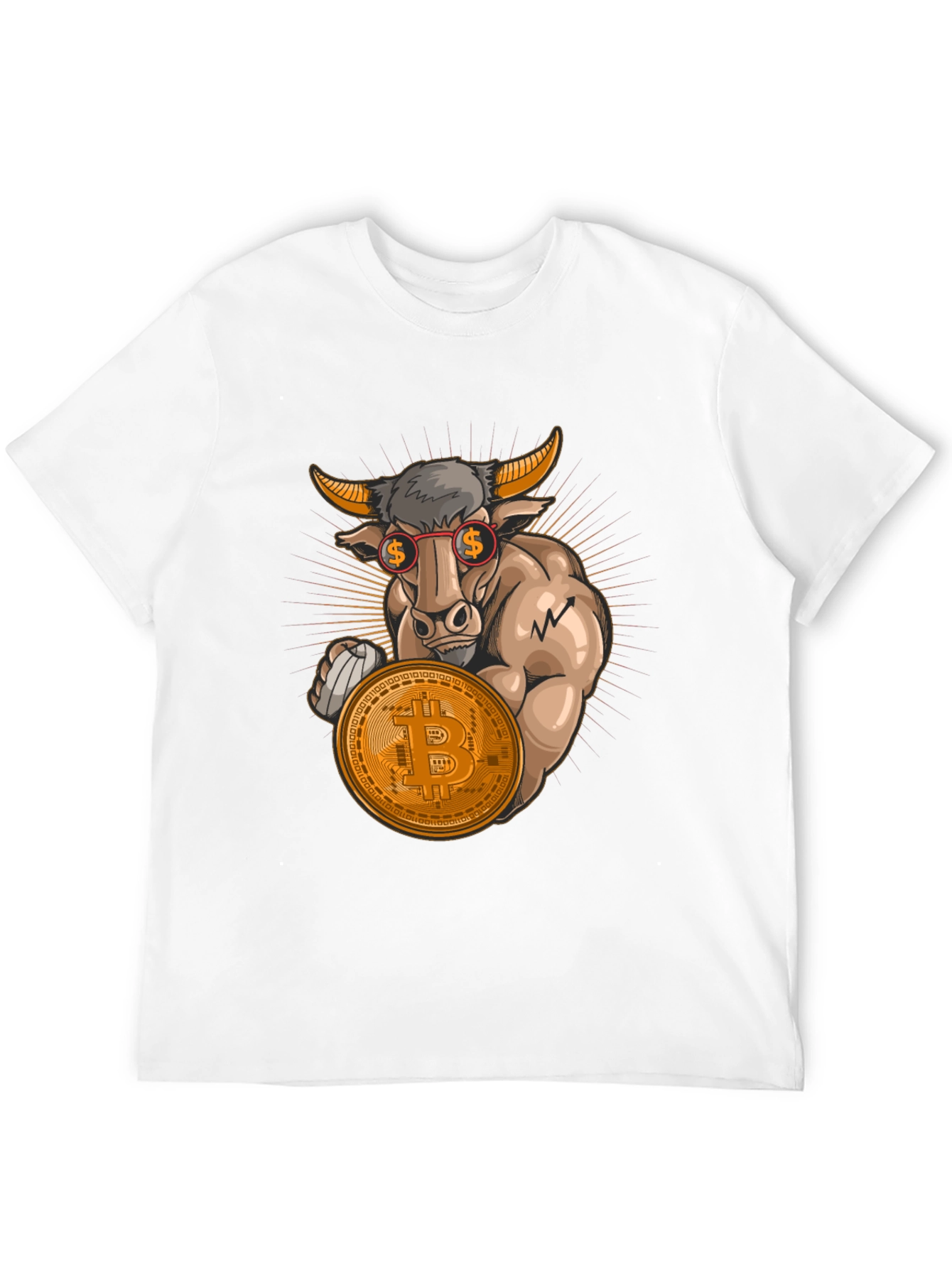 Bitcoin Bull T-Shirt - Crypto Investor Tee