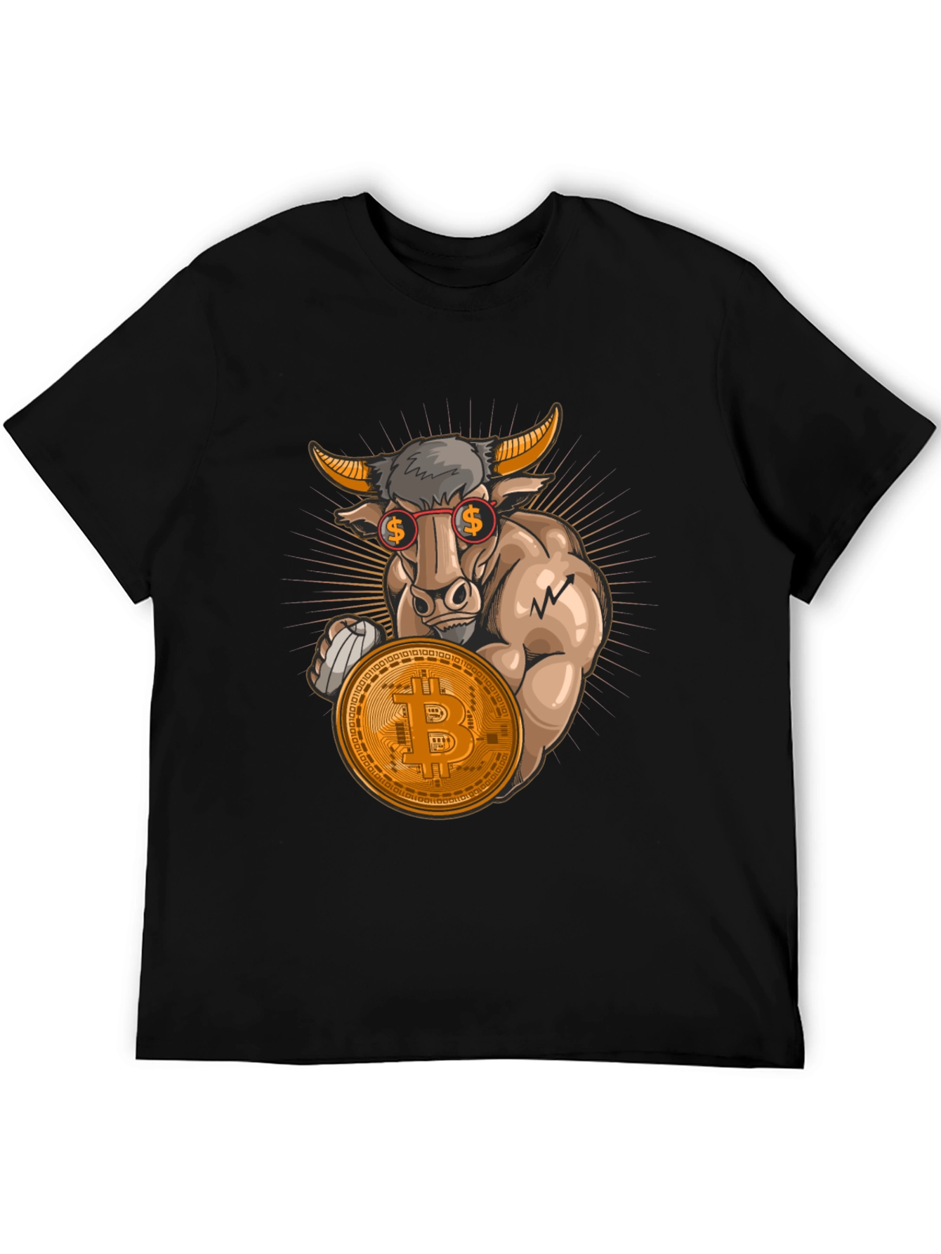 Bitcoin Bull T-Shirt - Crypto Investor Tee