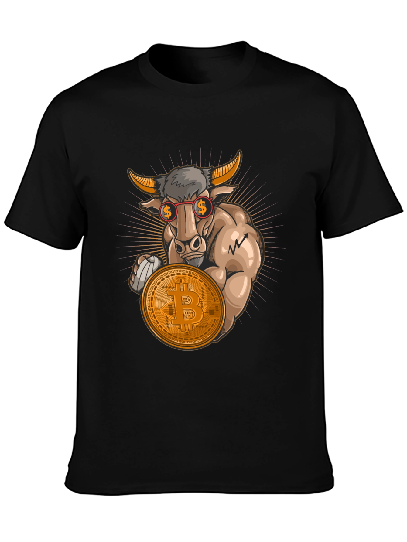 Bitcoin Bull T-Shirt - Crypto Investor Tee