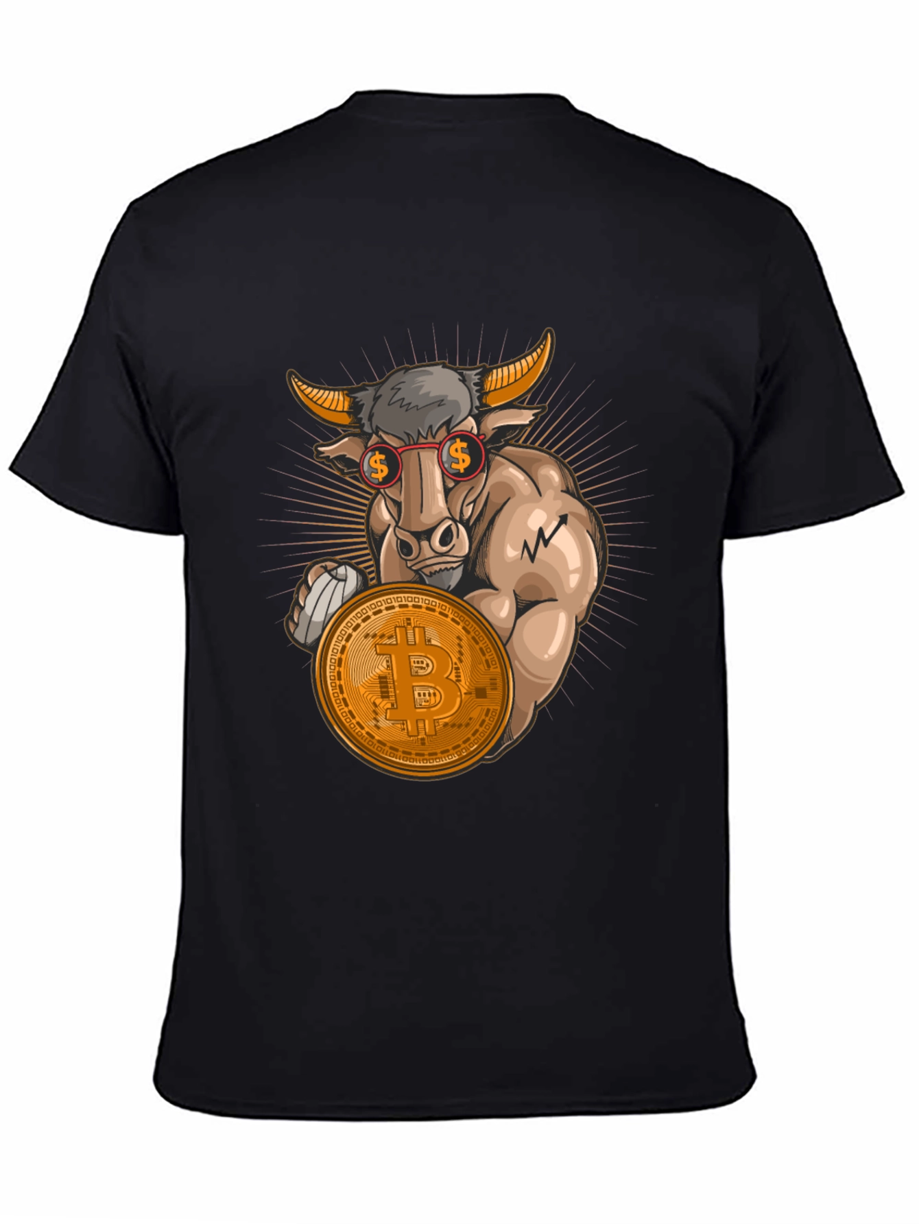 Bitcoin Bull T-Shirt - Crypto Investor Tee