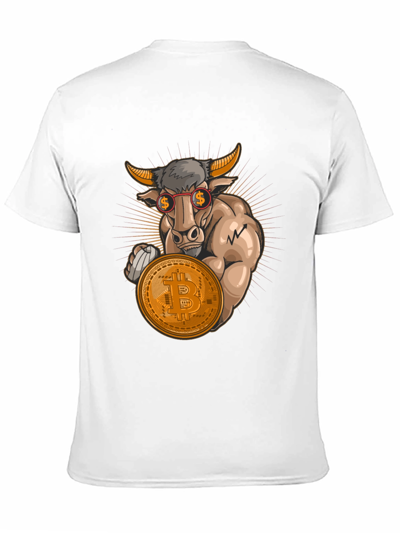 Bitcoin Bull T-Shirt - Crypto Investor Tee