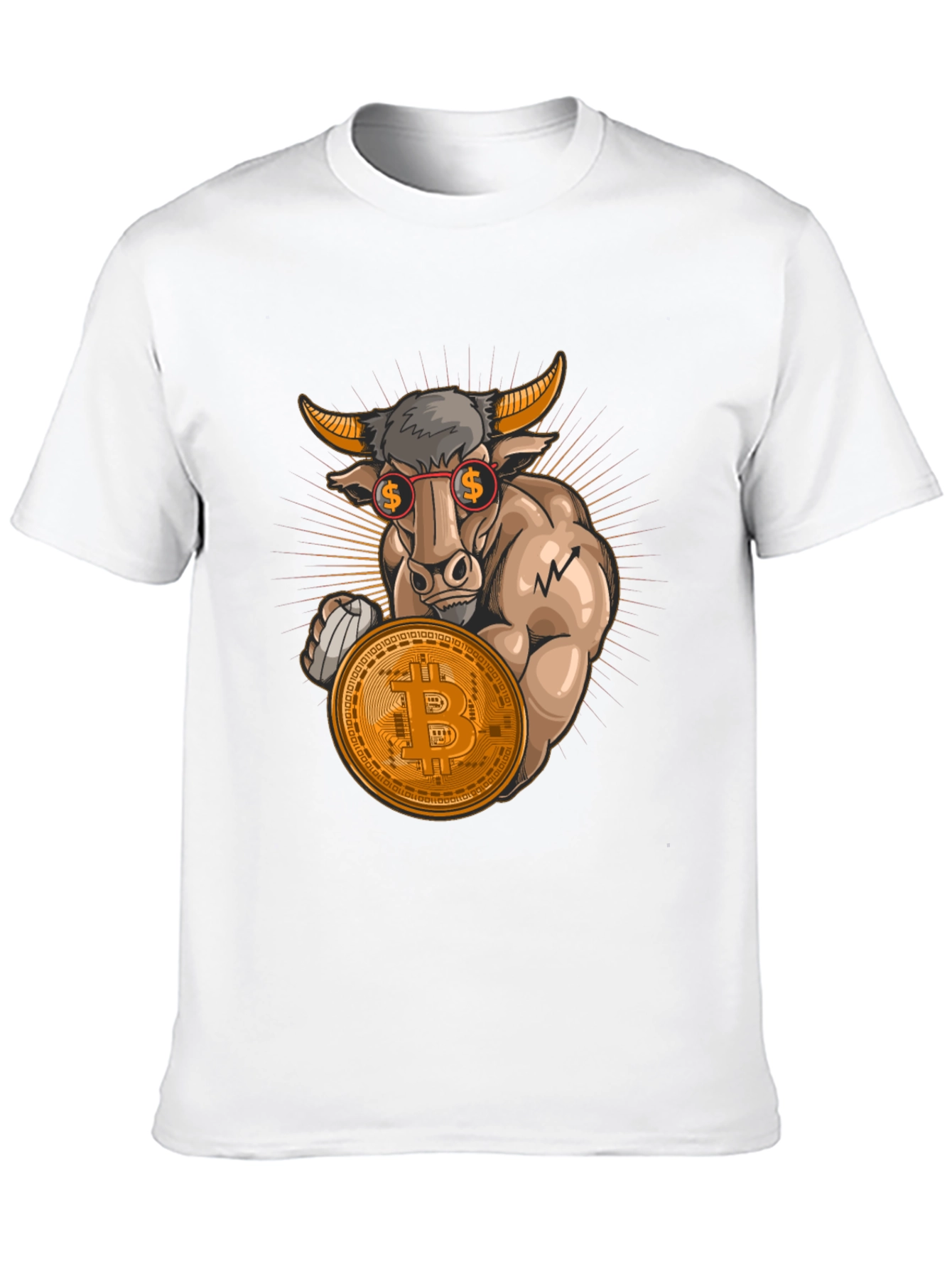 Bitcoin Bull T-Shirt - Crypto Investor Tee