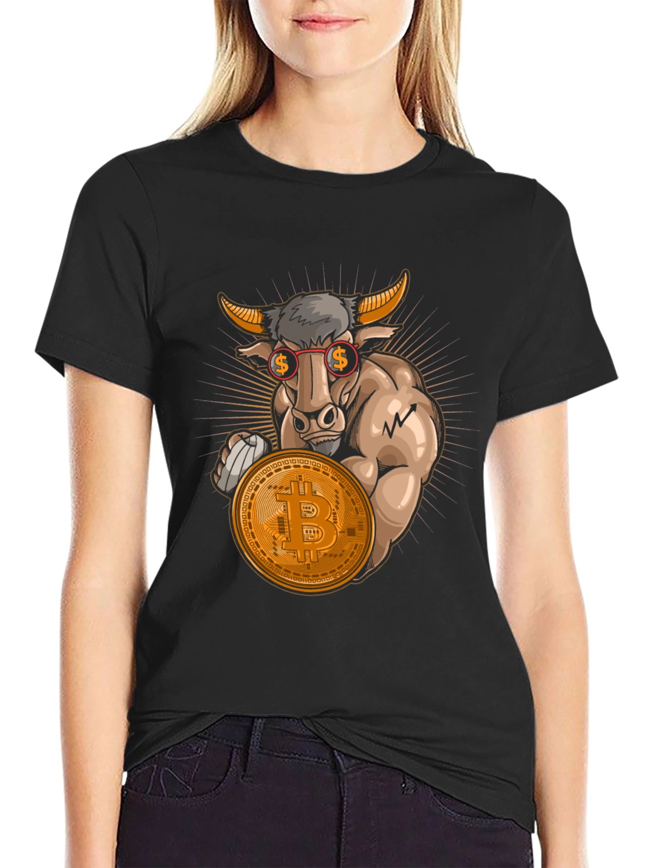 Bitcoin Bull T-Shirt - Crypto Investor Tee
