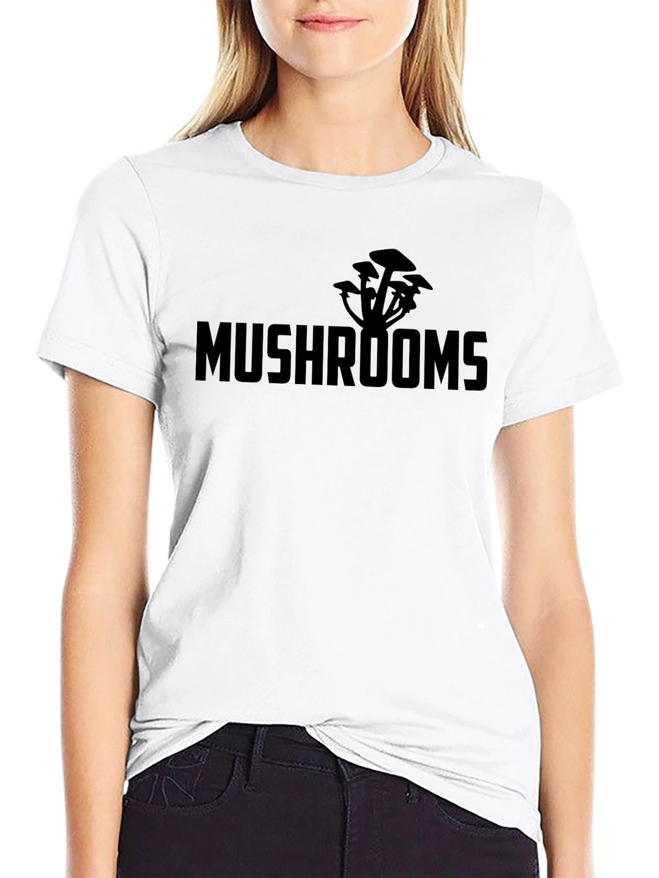 Mushroom Graphic Tee - Modern Fit