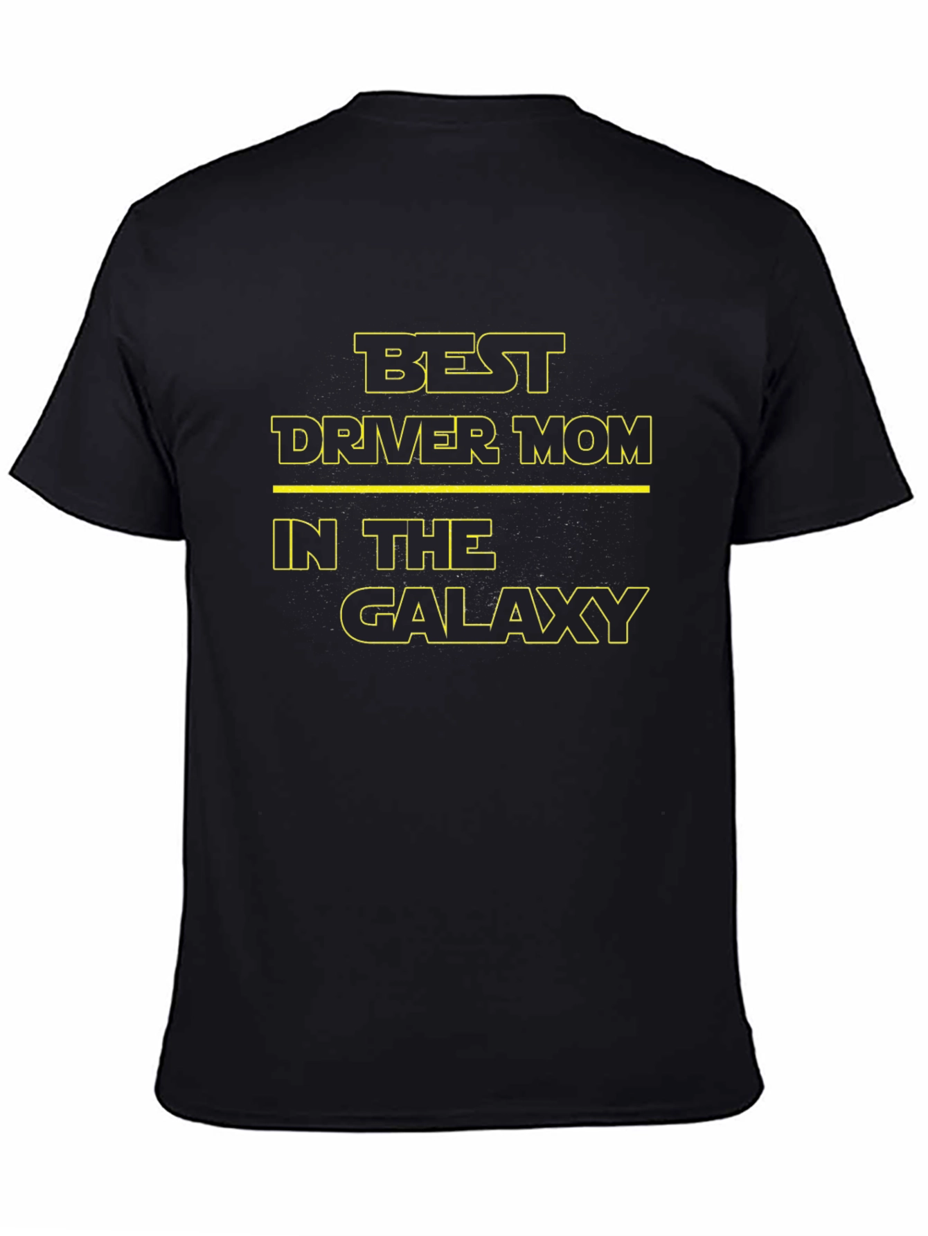 Best Driver Mom Galaxy T-Shirt - Star Wars Style