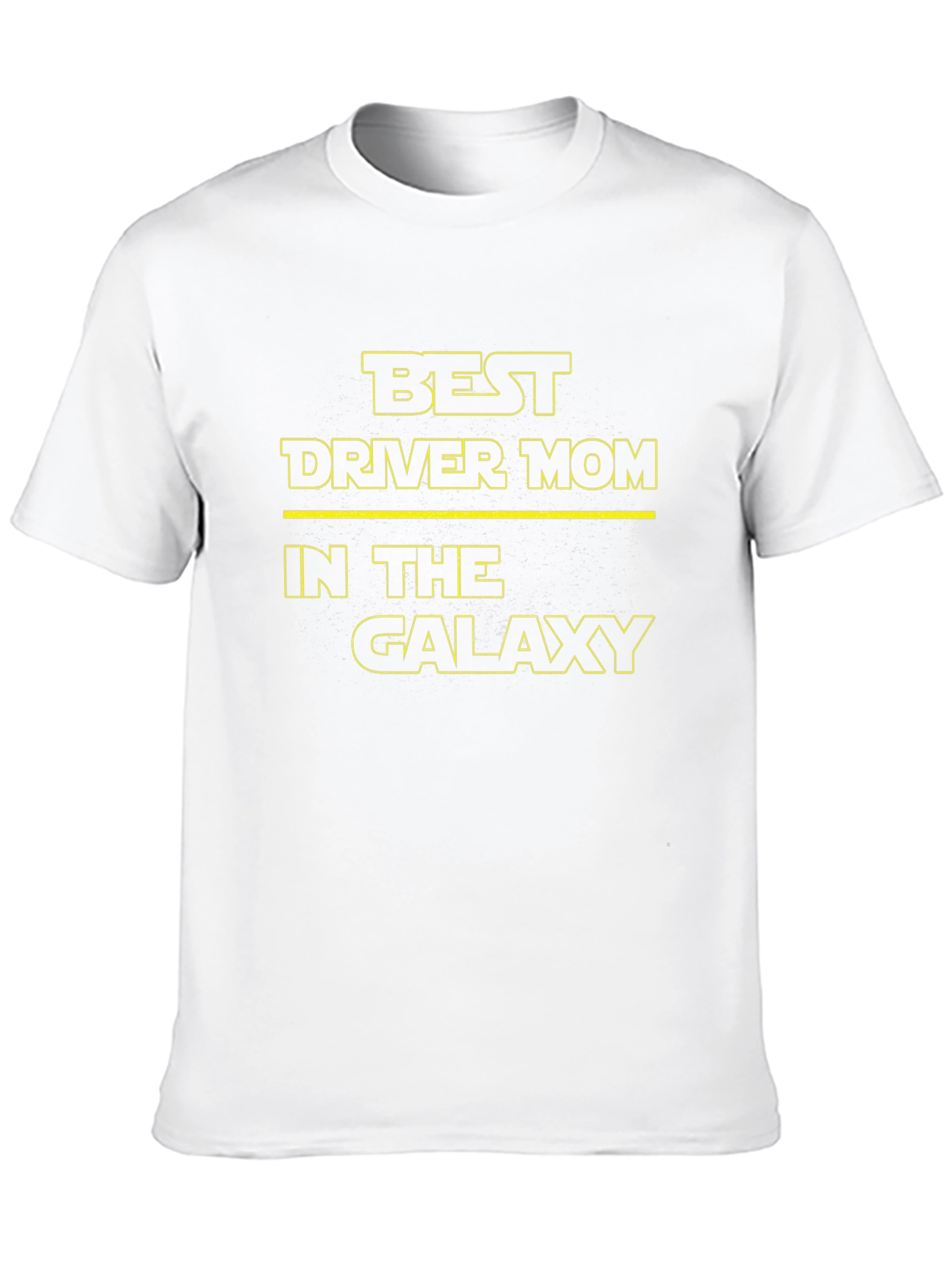 Best Driver Mom Galaxy T-Shirt - Star Wars Style
