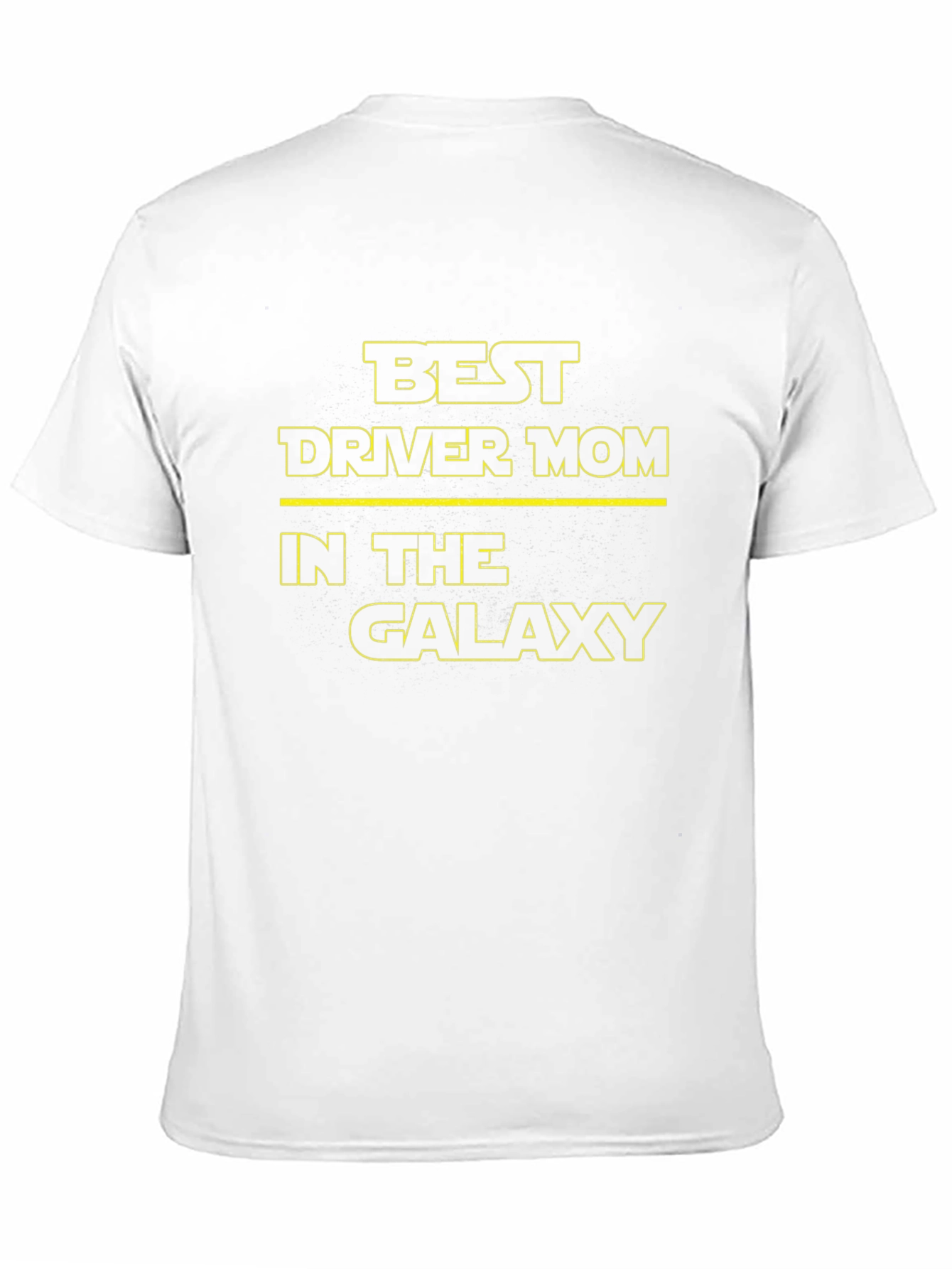 Best Driver Mom Galaxy T-Shirt - Star Wars Style