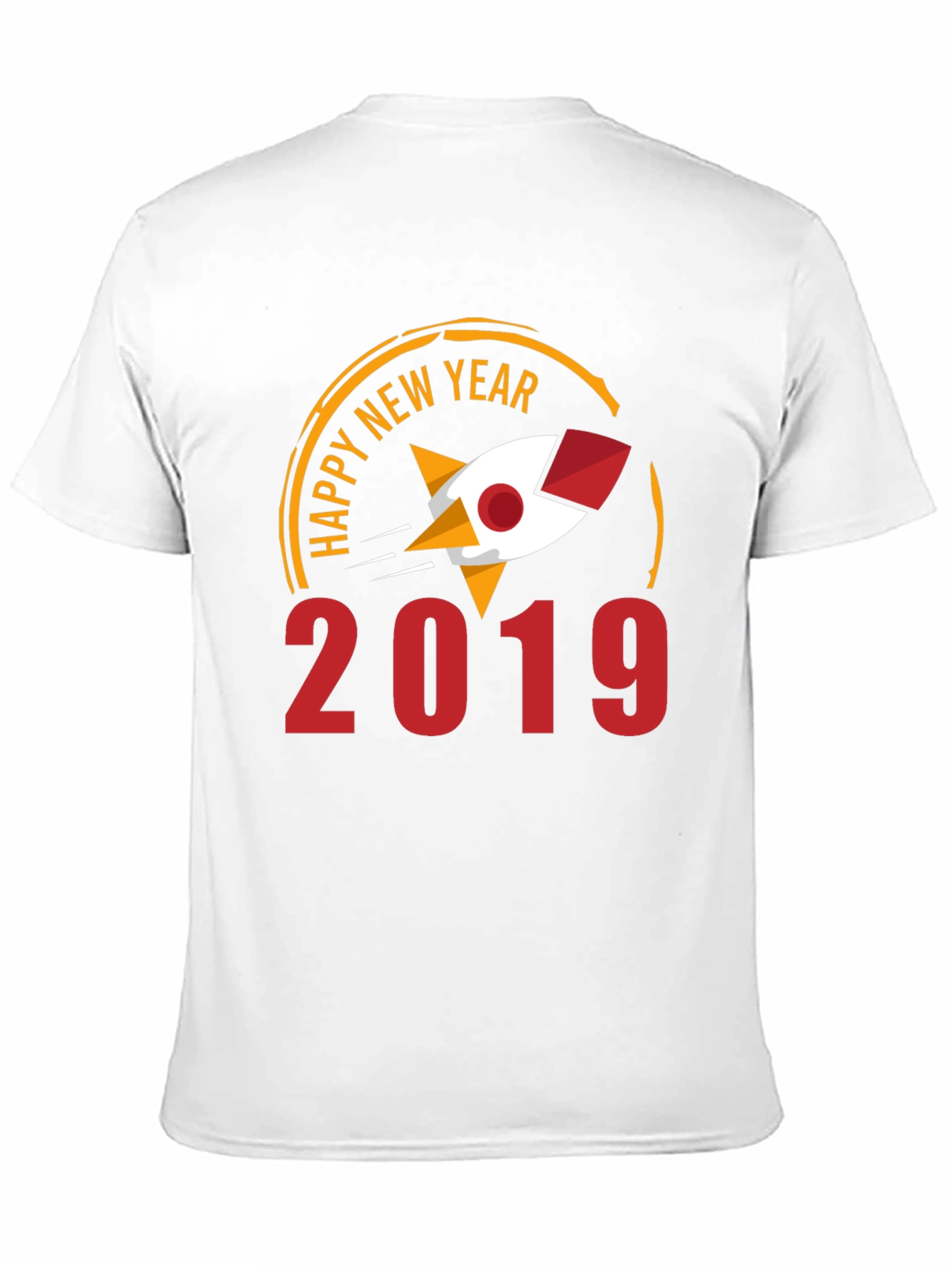 Happy New Year 2019 Rocket T-Shirt