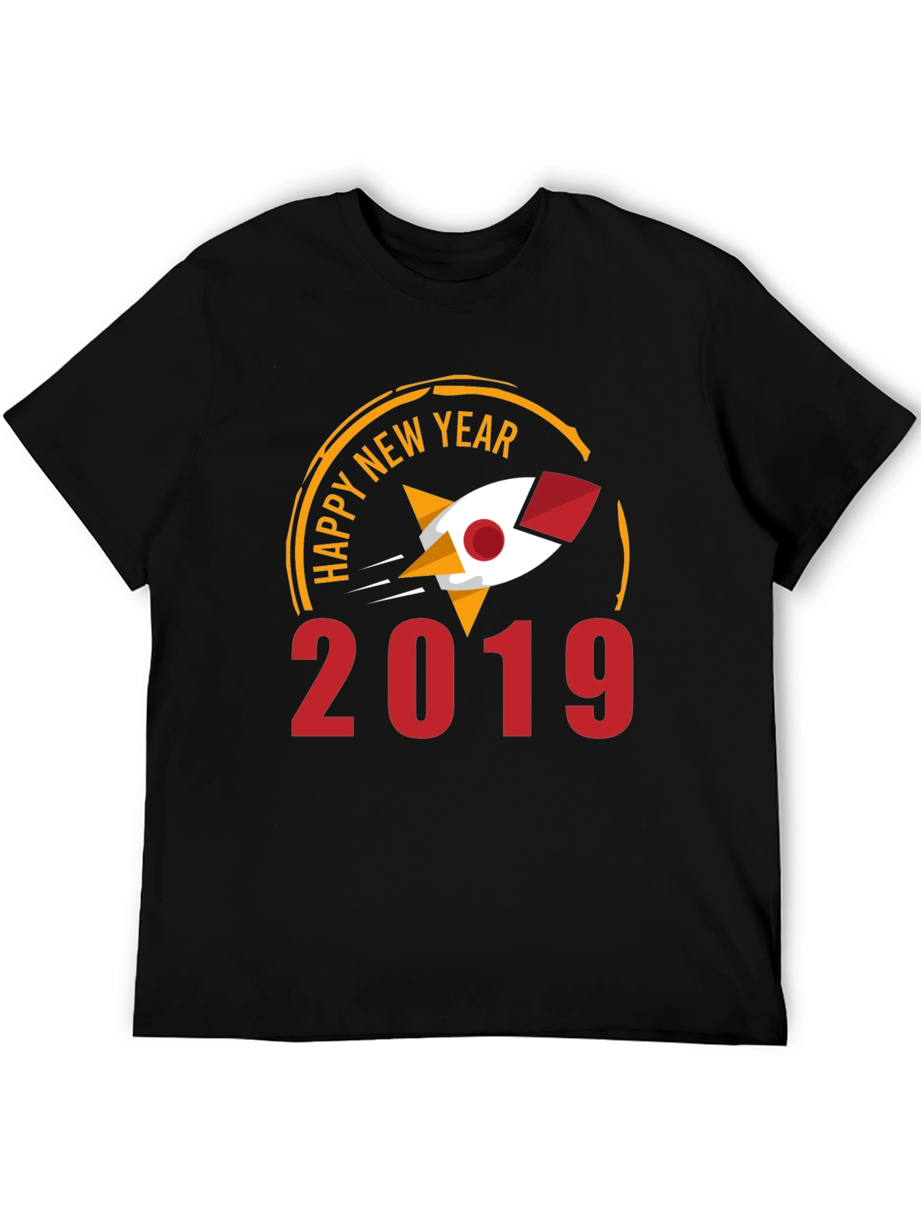 Happy New Year 2019 Rocket T-Shirt