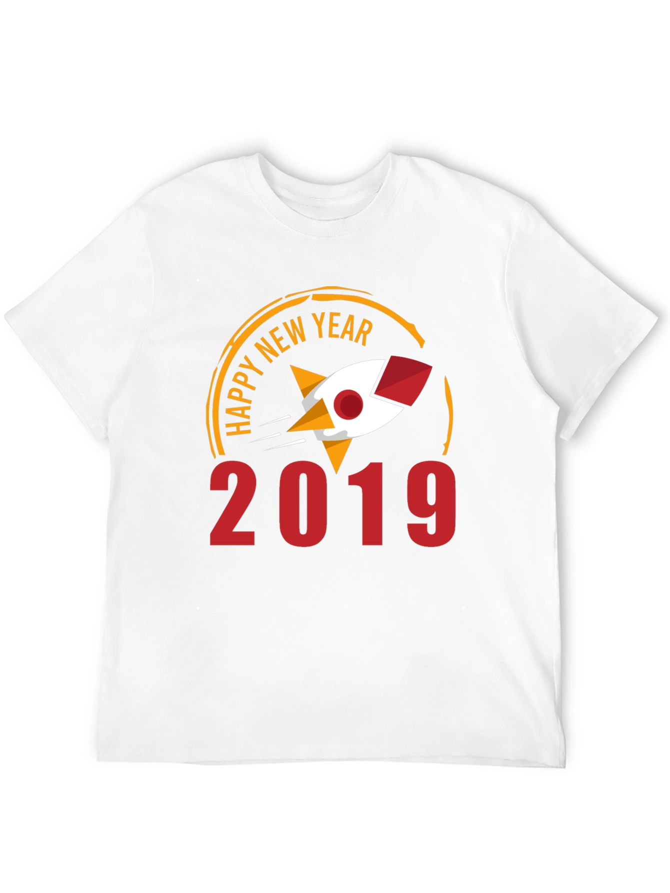 Happy New Year 2019 Rocket T-Shirt