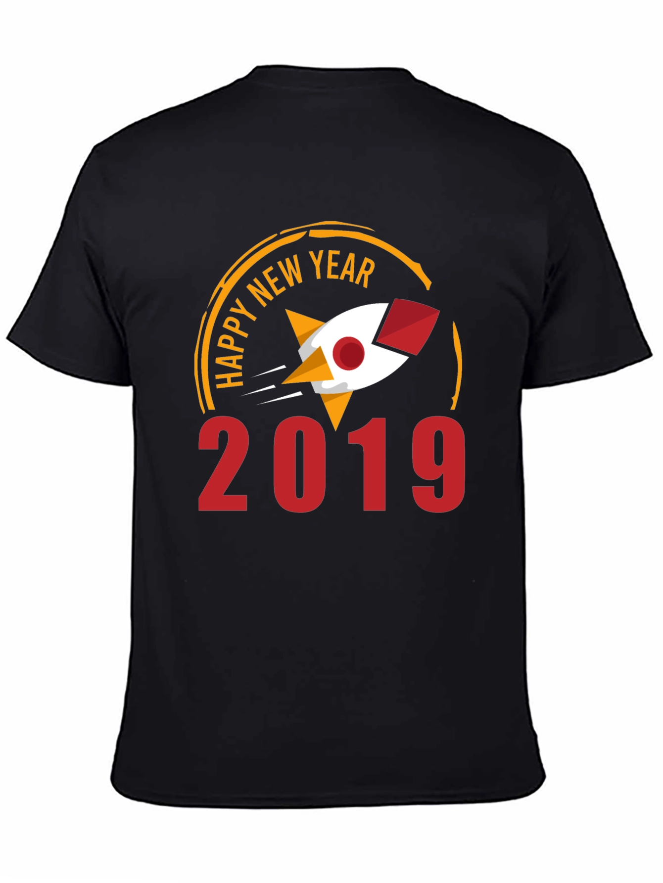 Happy New Year 2019 Rocket T-Shirt