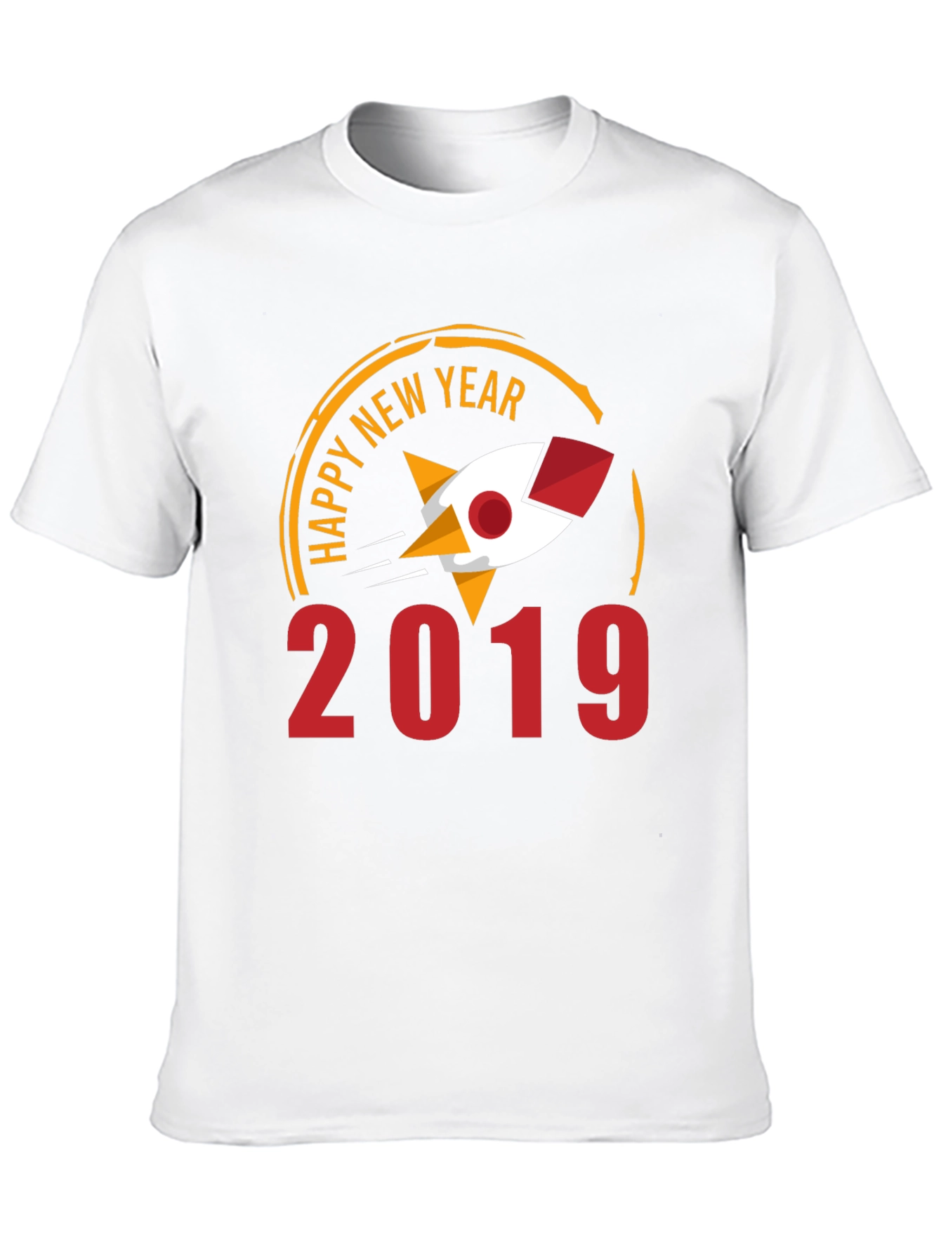 Happy New Year 2019 Rocket T-Shirt