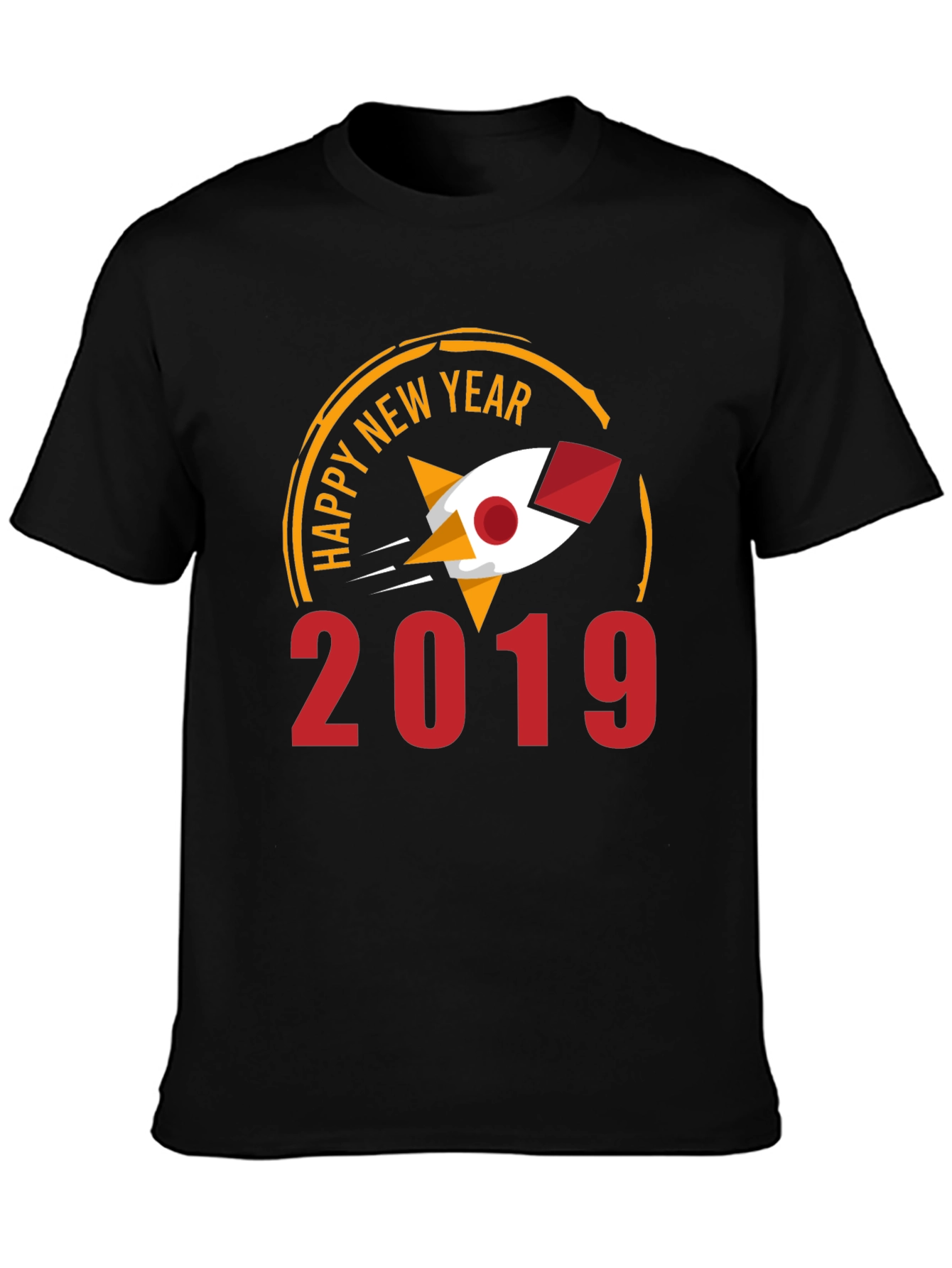 Happy New Year 2019 Rocket T-Shirt