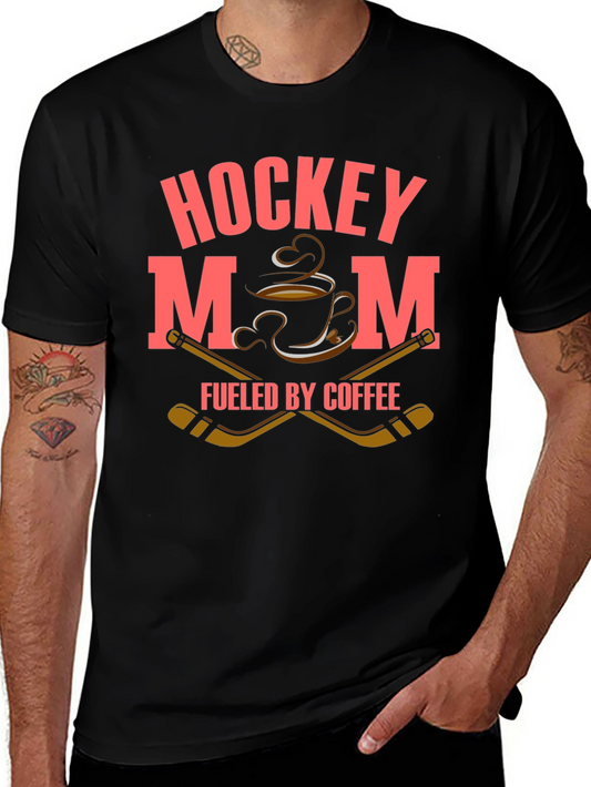 Hockey Mom Fueled By Coffee T-Shirt