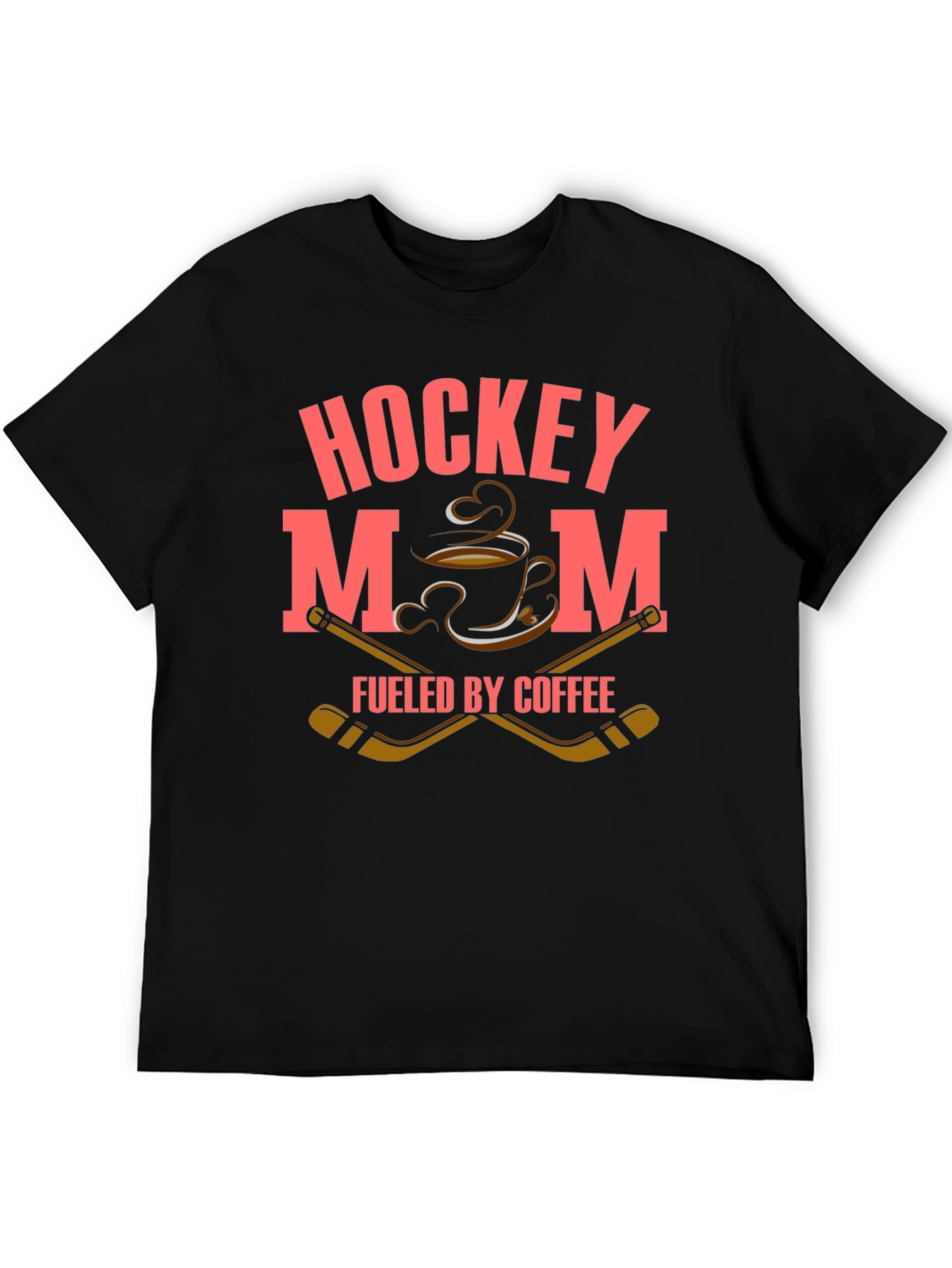 Hockey Mom Fueled By Coffee T-Shirt